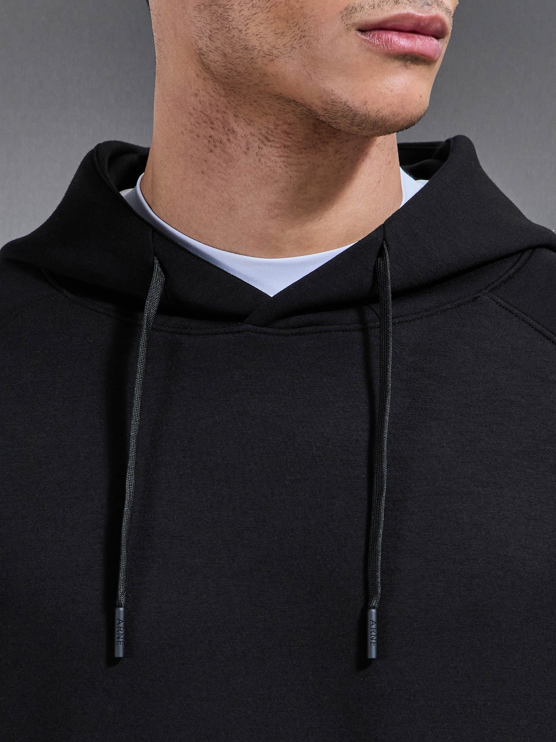 Trail Hybrid Hoodie in Black - Image 6
