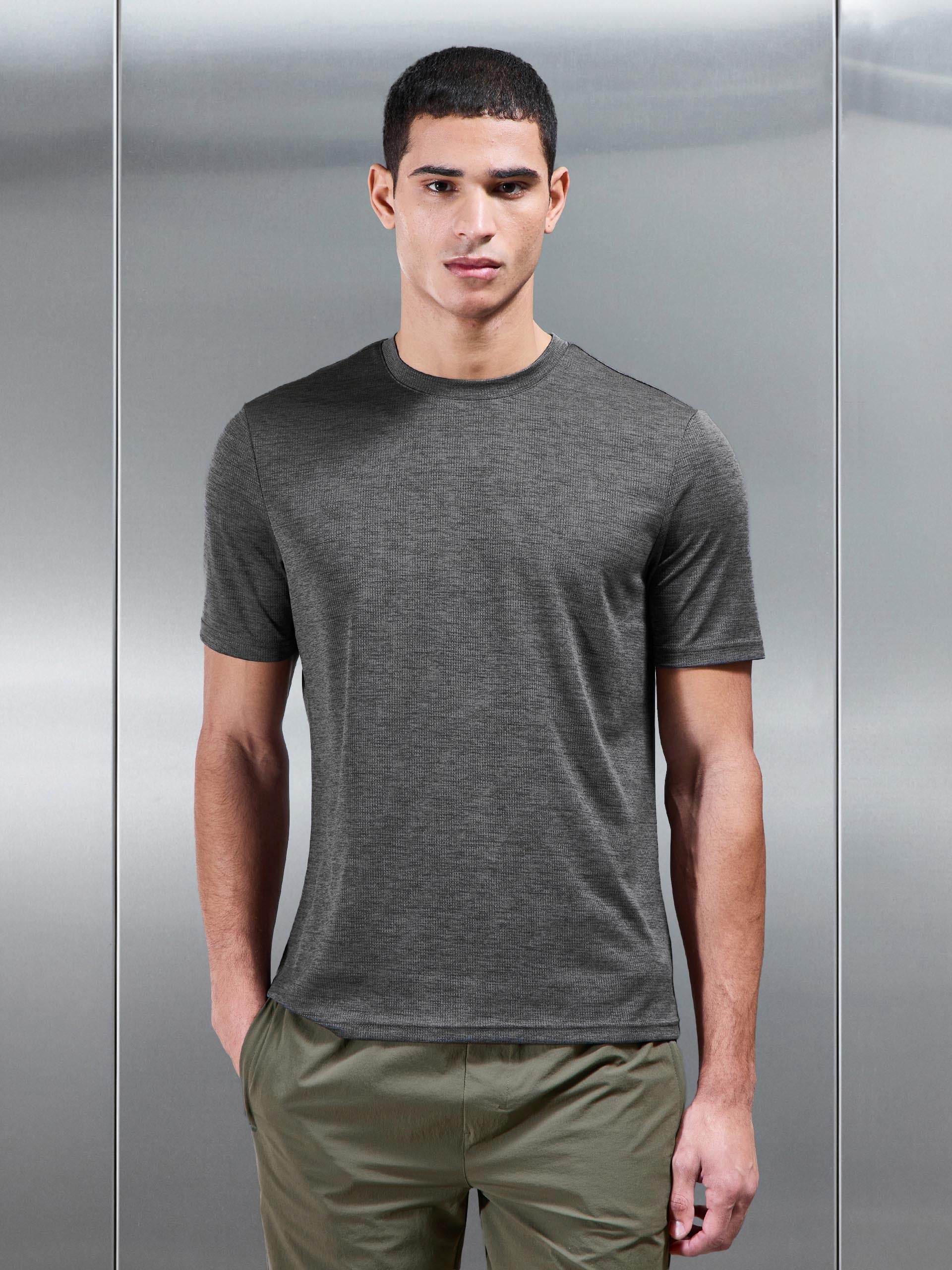 Trail T-Shirt in Charcoal - Image 3