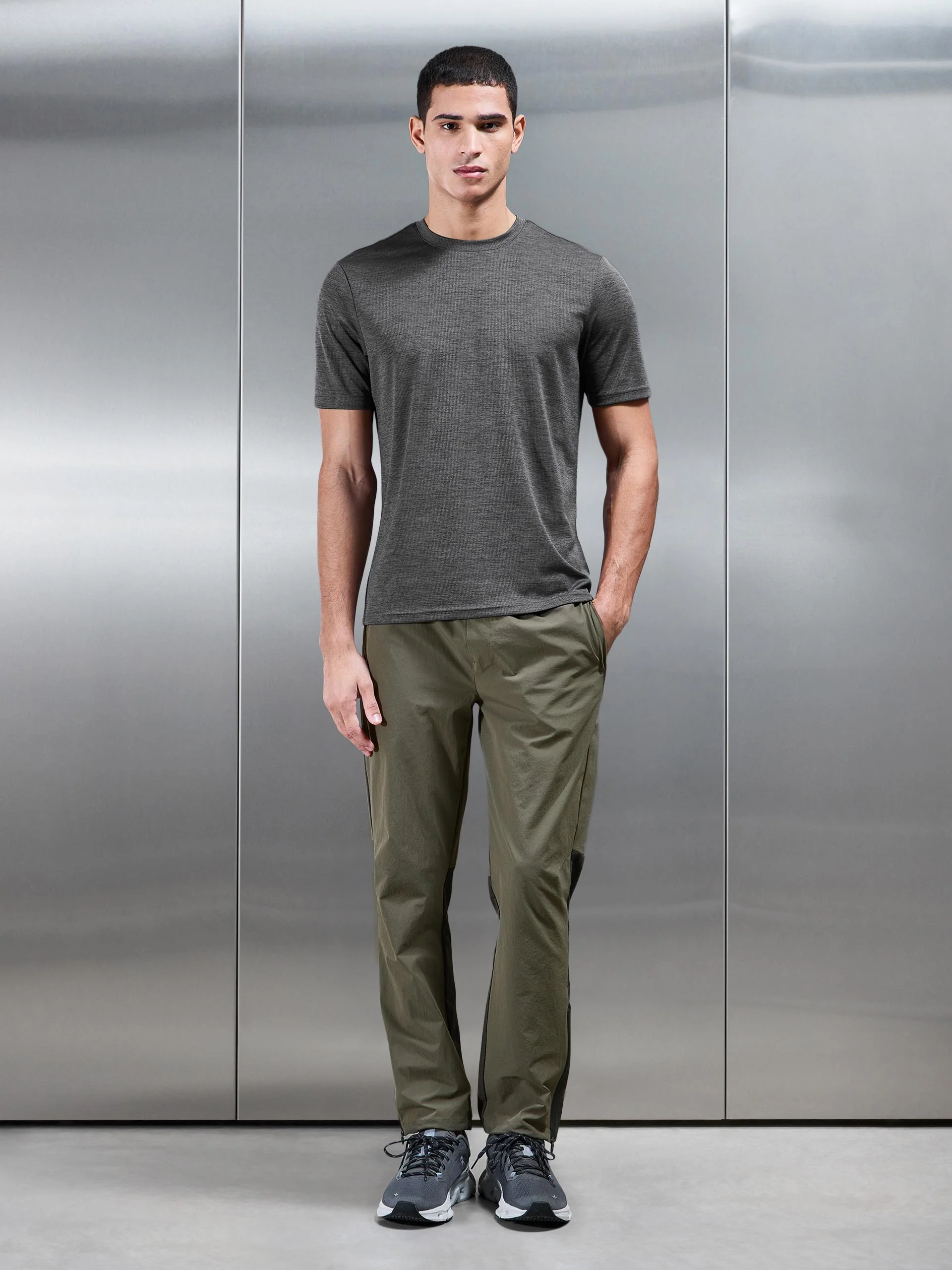 Trail T-Shirt in Charcoal - Image 4
