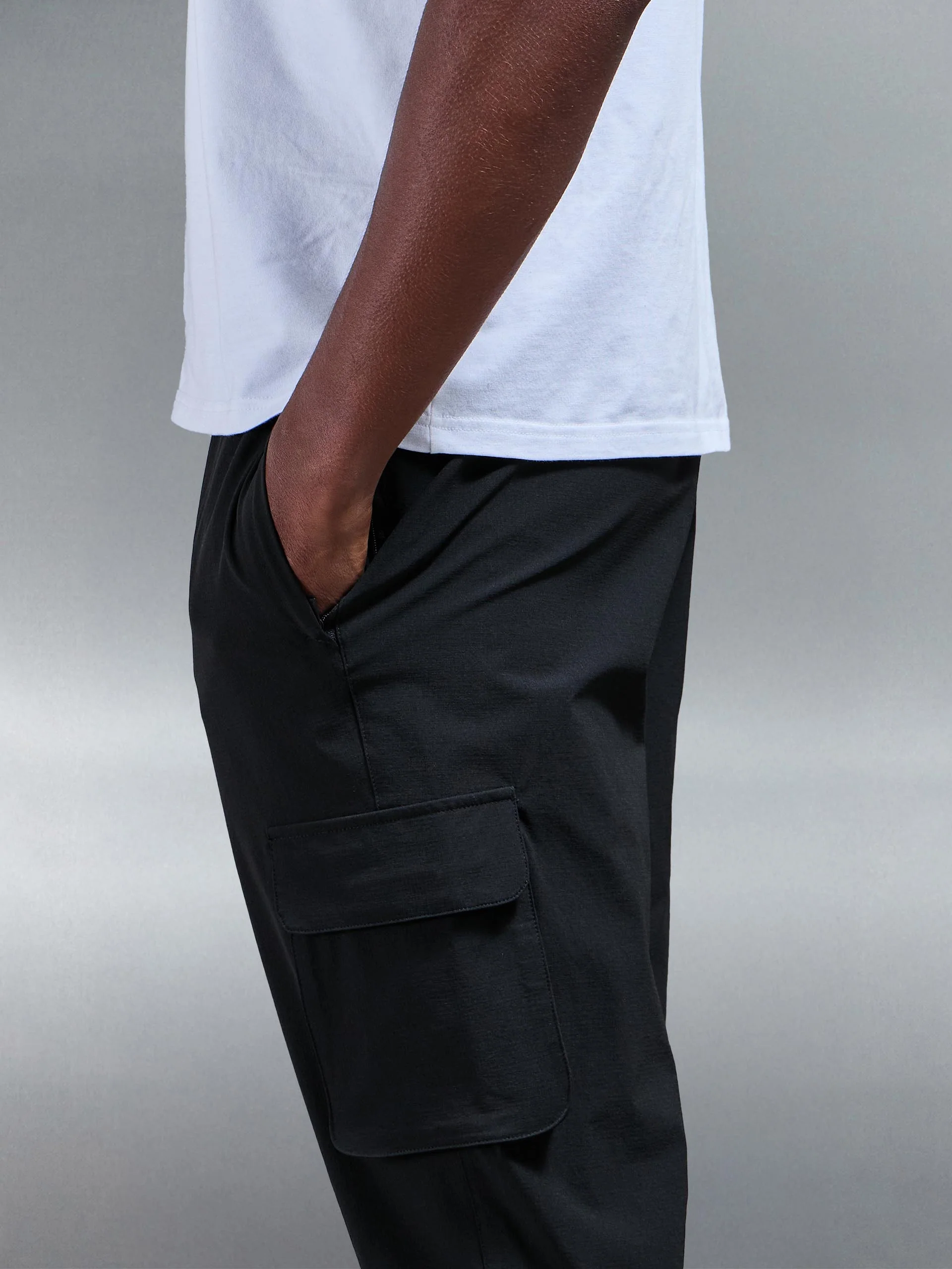Utility Cargo Pant in Black - Image 6