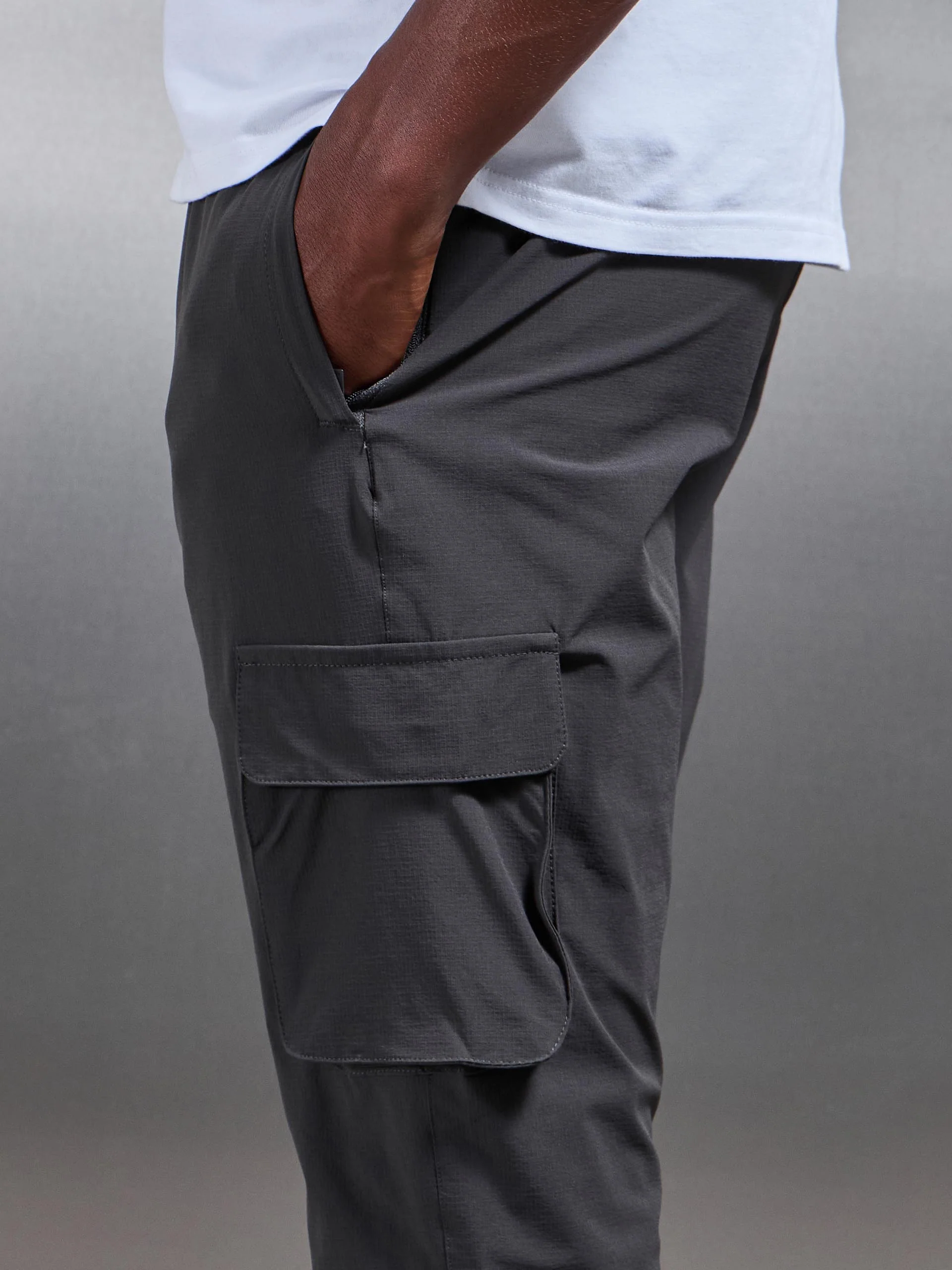 Utility Cargo Pant in Grey - Image 5