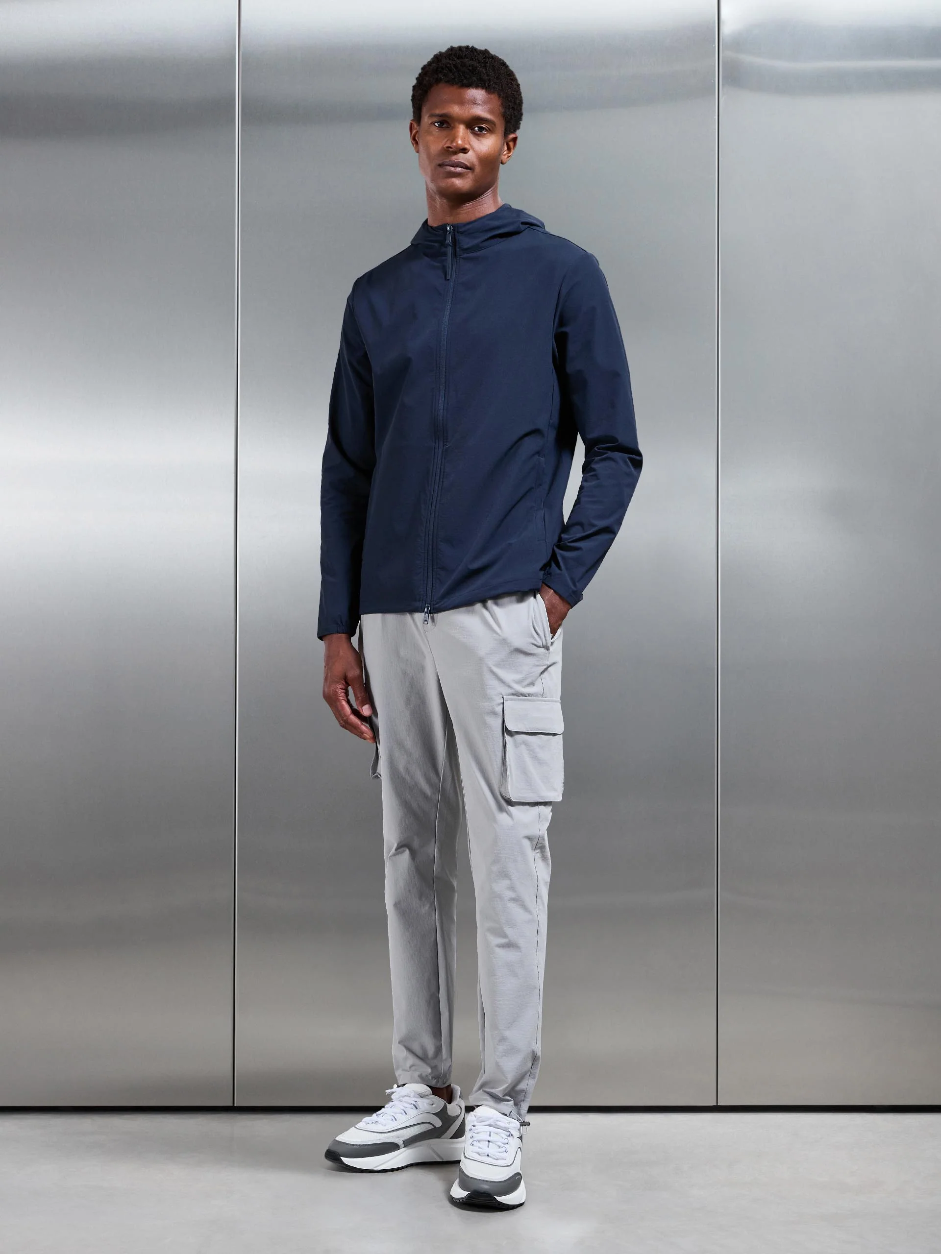 Utility Cargo Pant in Mid Grey - Image 3