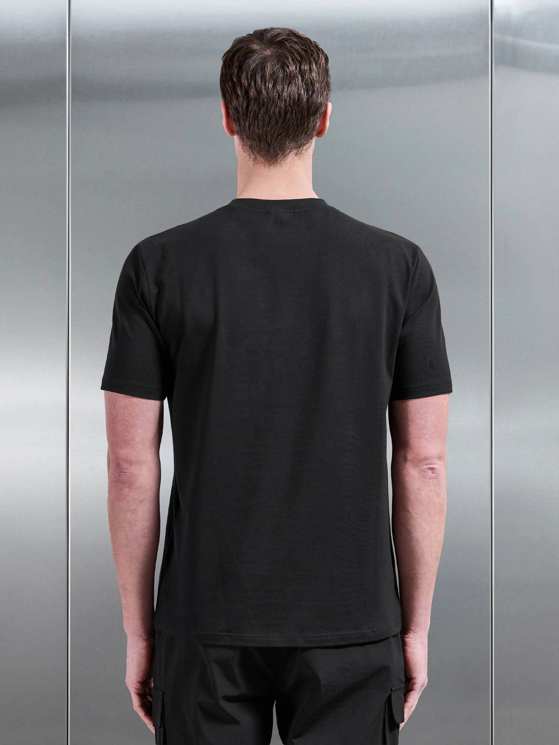 Utility Cargo T-Shirt in Black - Image 3