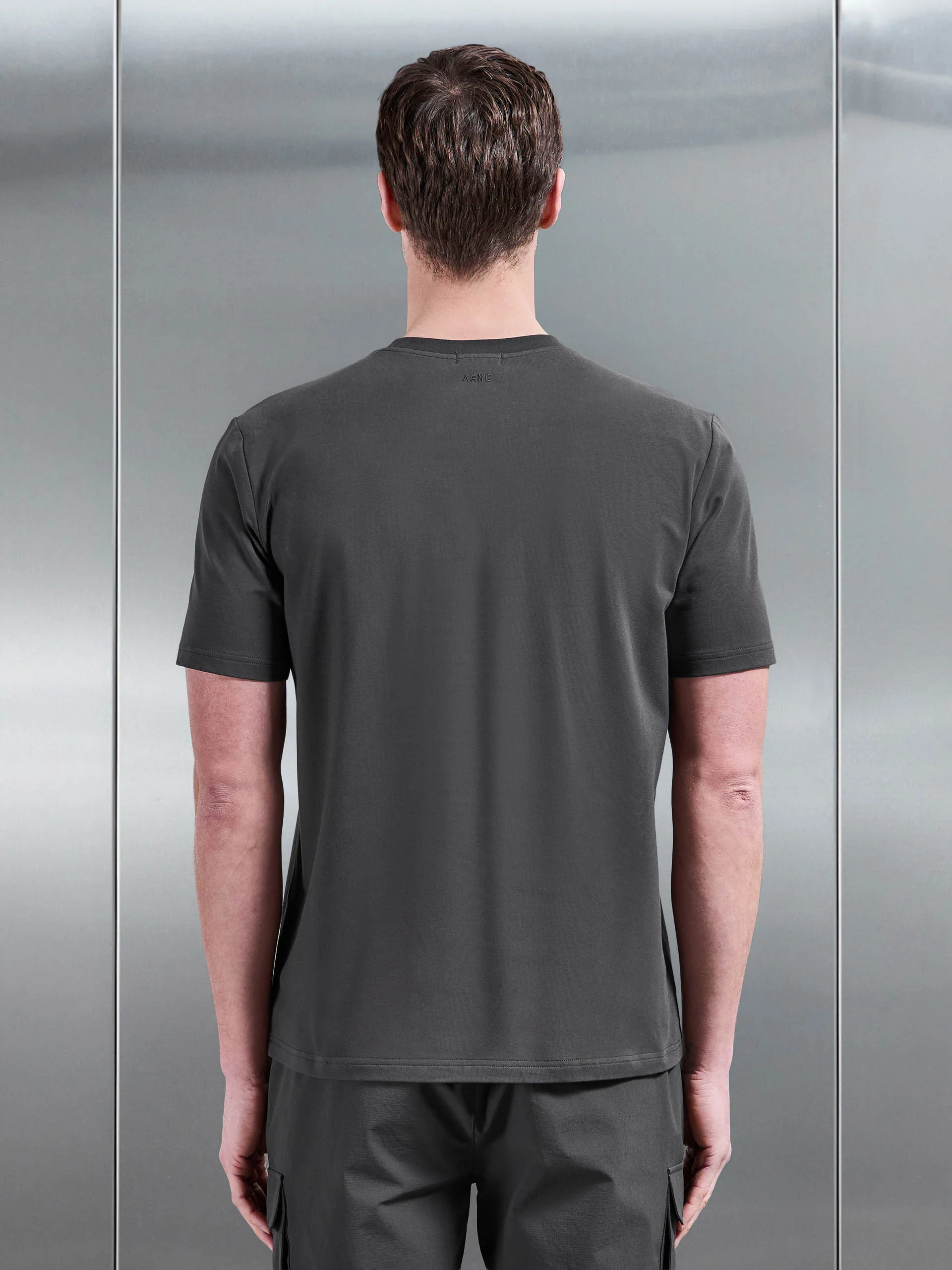Utility Cargo T-Shirt in Grey - Image 3