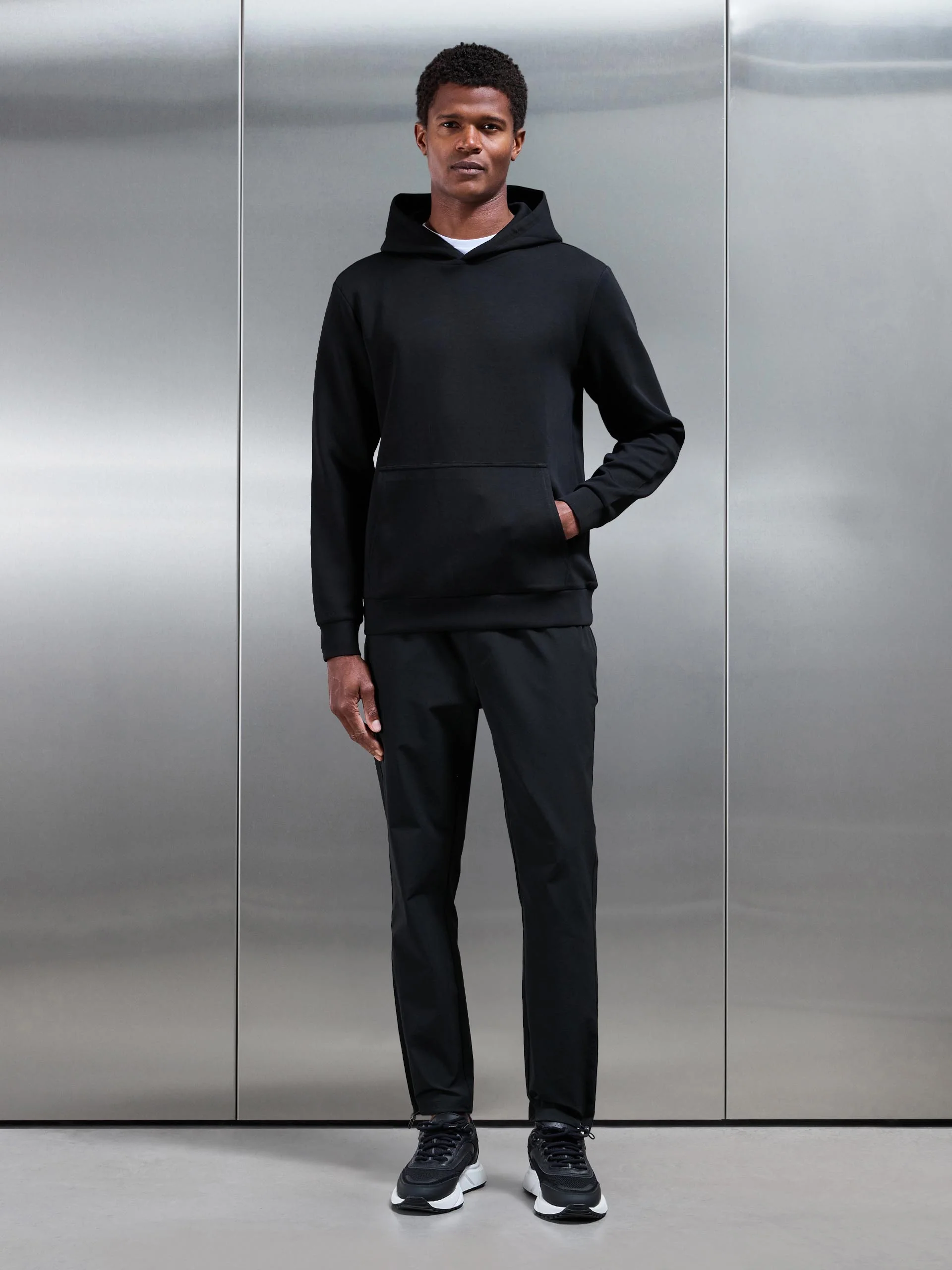 Utility Trackpant in Black - Image 3