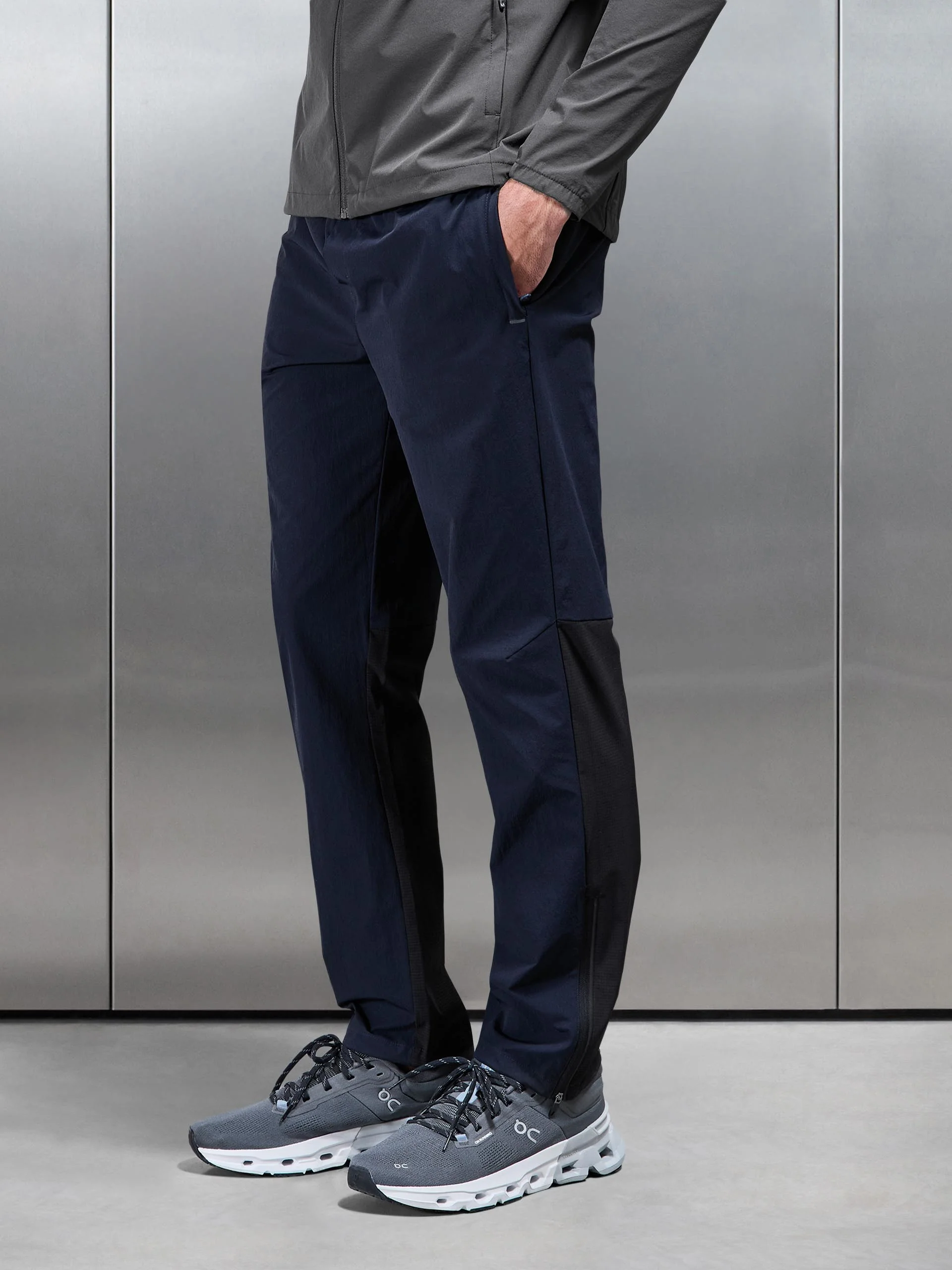 Utility Trail Trackpant in Navy - Image 3