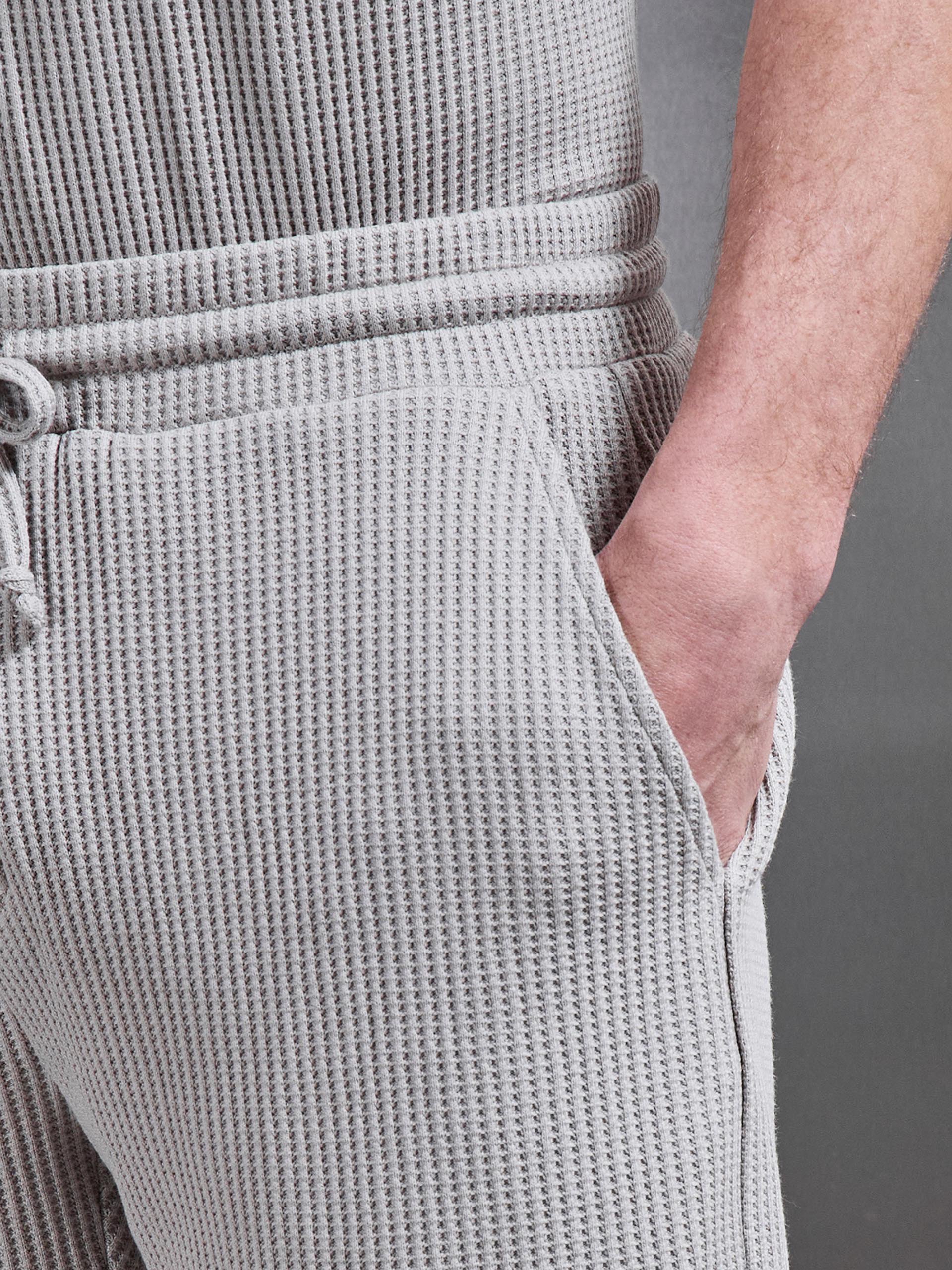 Waffle Relaxed Short in Stone - Image 4