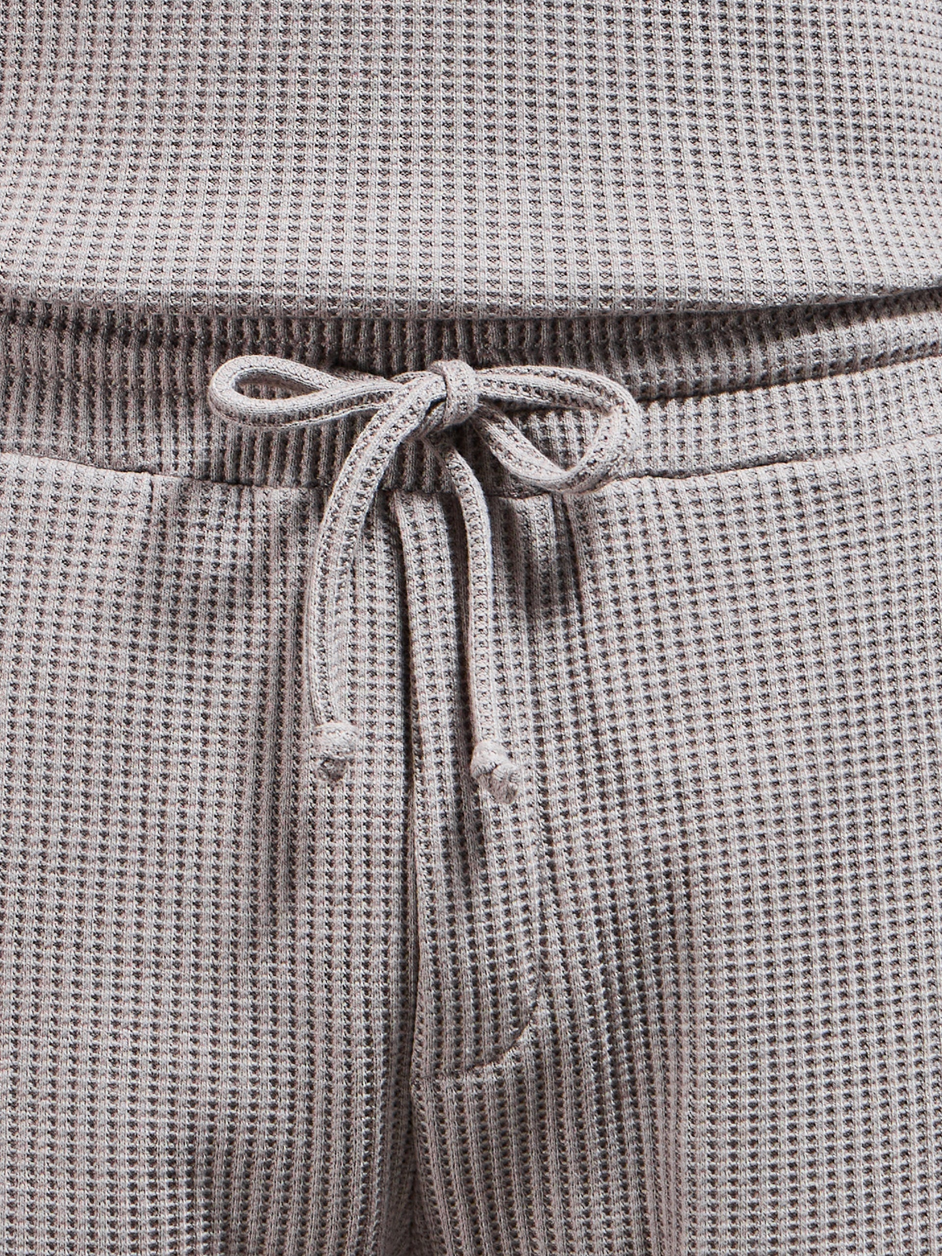 Waffle Relaxed Short in Taupe - Image 4