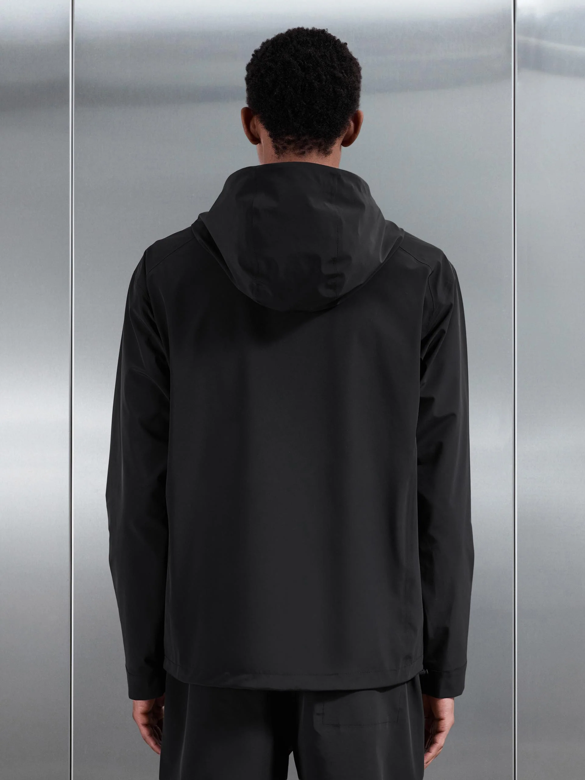 Waterproof Golf Jacket in Black - Image 5