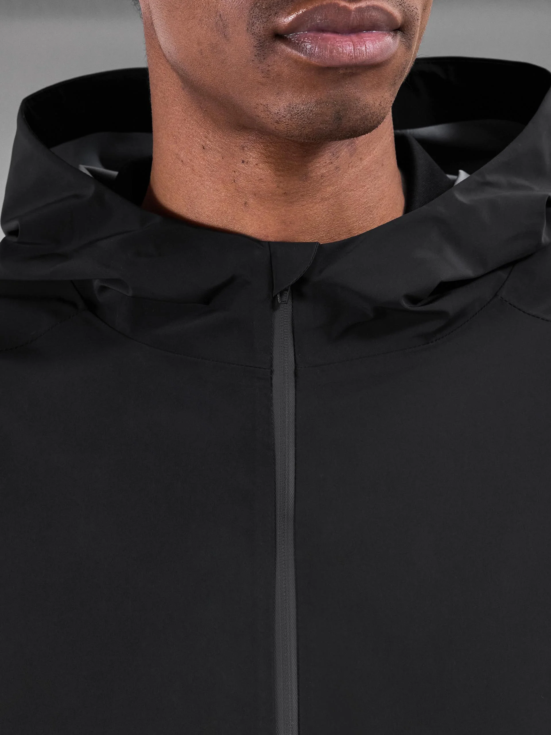 Waterproof Golf Jacket in Black - Image 6