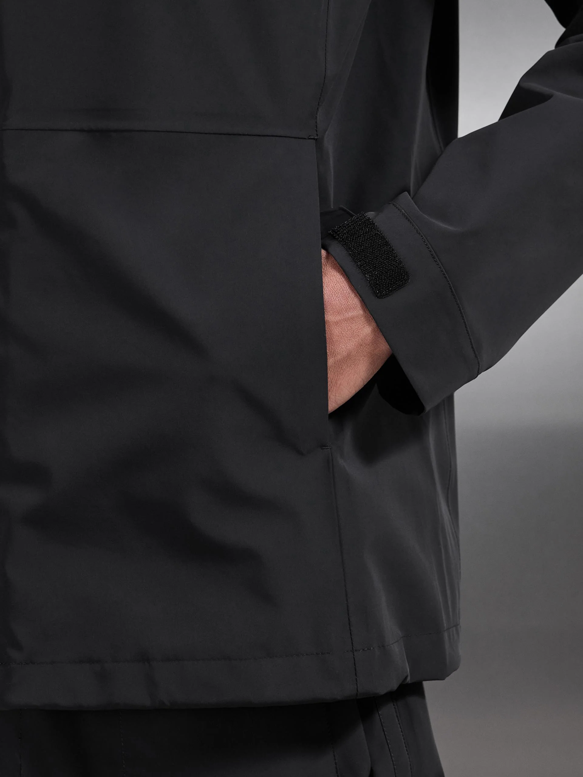 Waterproof Golf Jacket in Black - Image 7