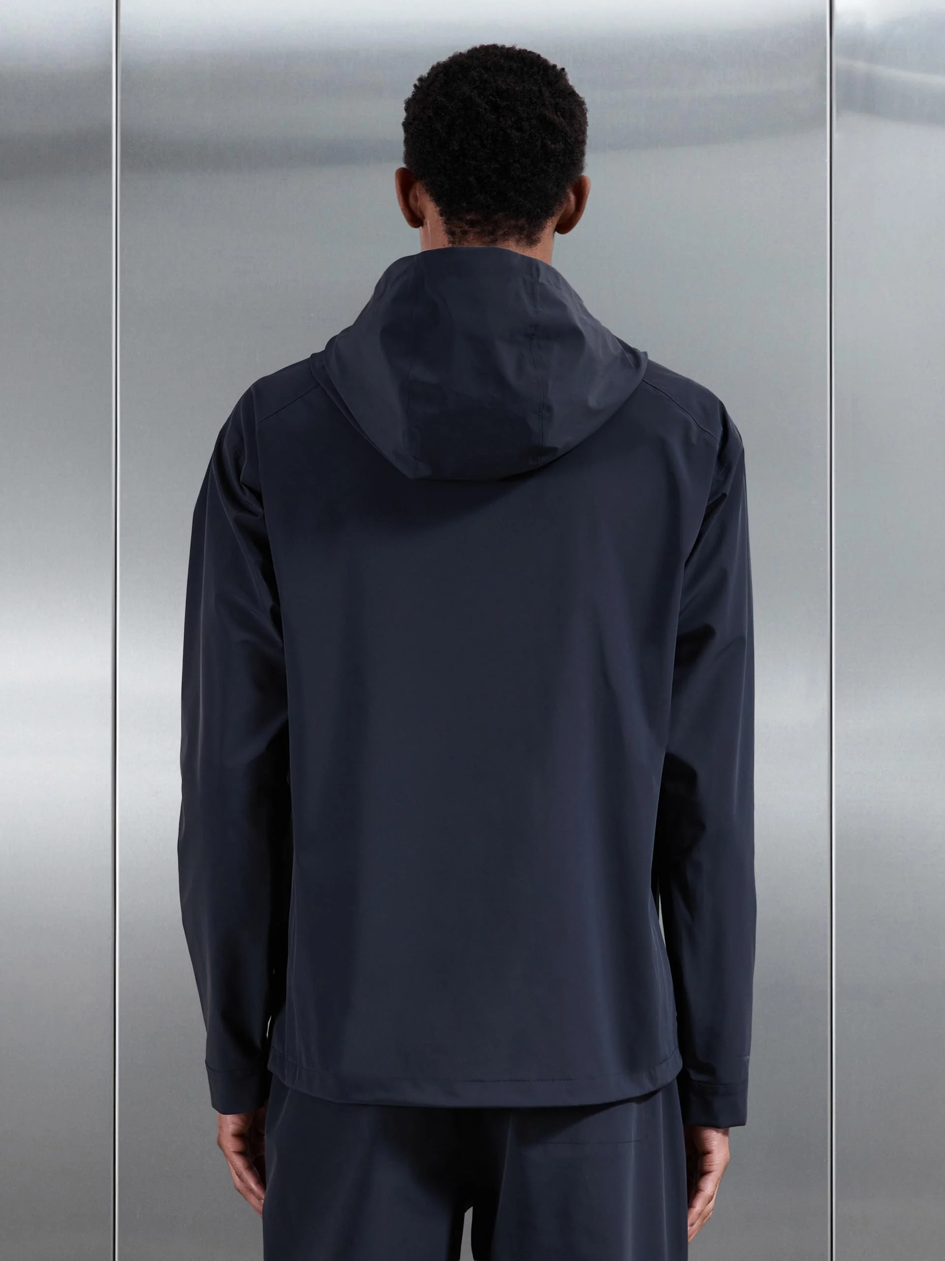 Waterproof Golf Jacket in Navy - Image 5