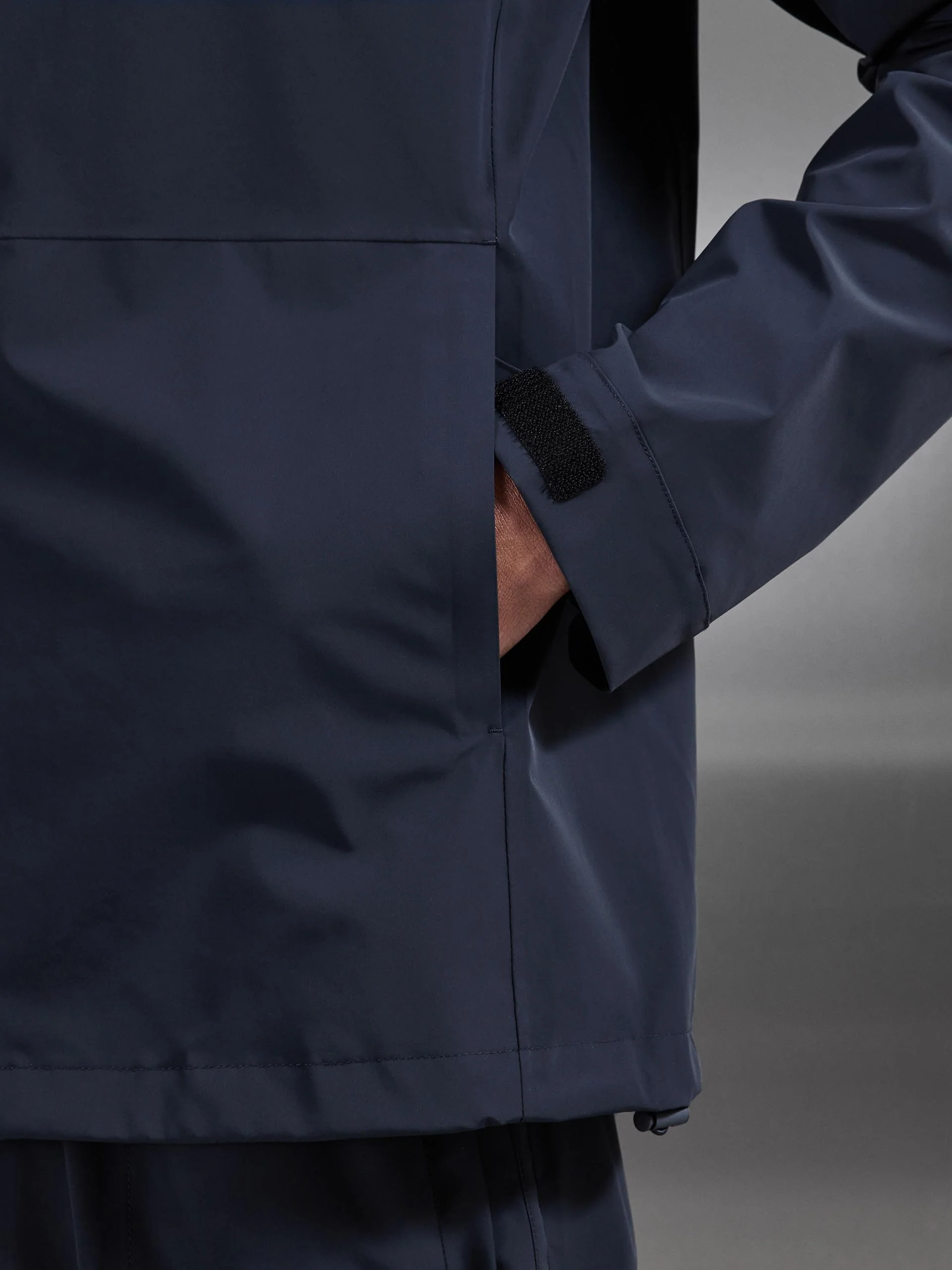 Waterproof Golf Jacket in Navy - Image 7