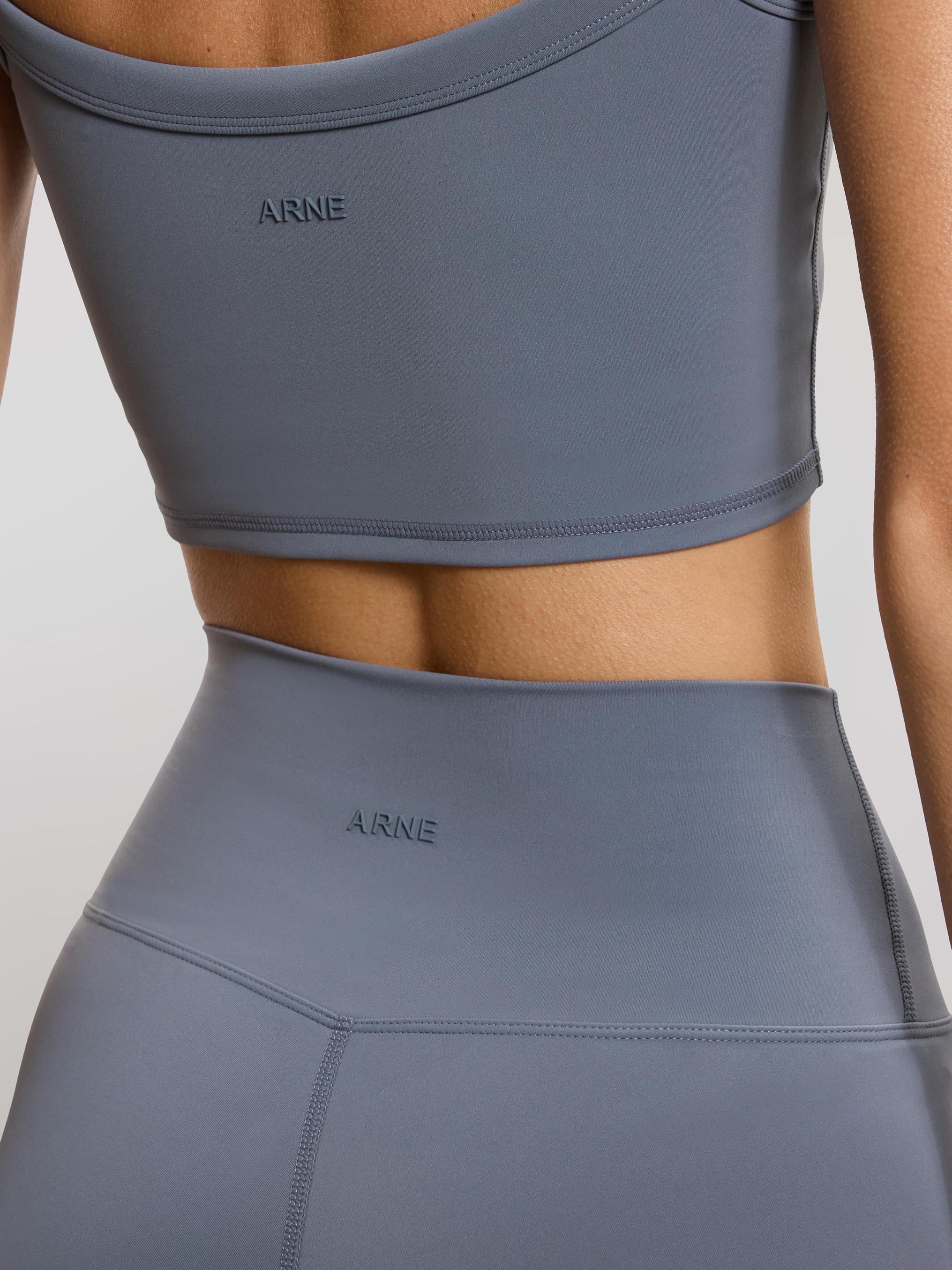 Womens Active Legging in Dove Blue - Image 4