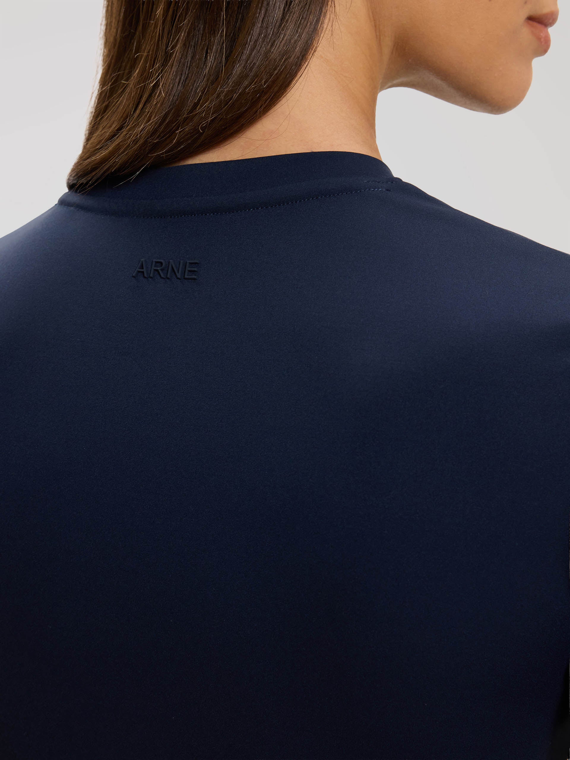 Womens Active Long Sleeve T-Shirt in Navy - Image 5