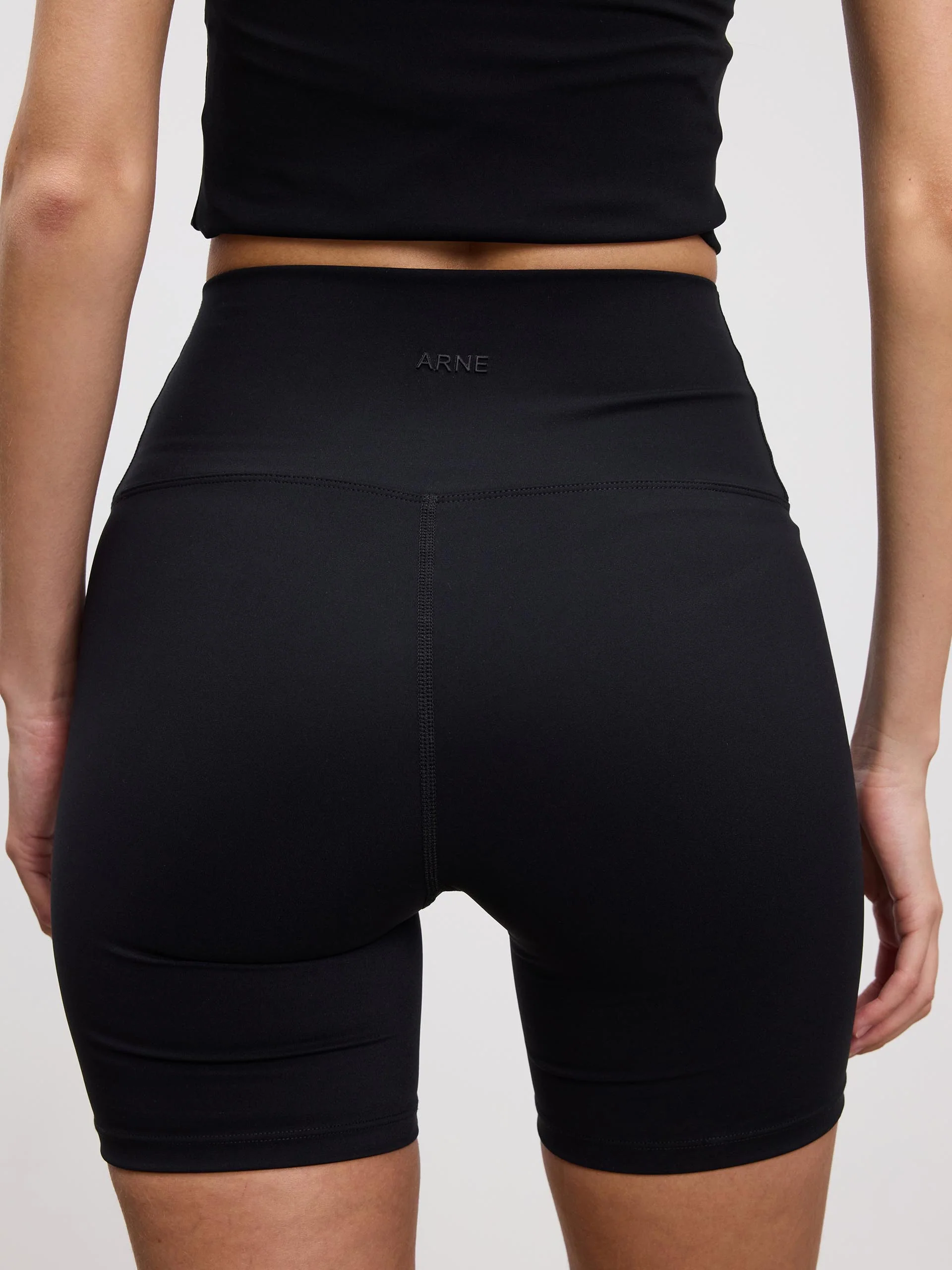 Womens Active Short in Black - Image 6