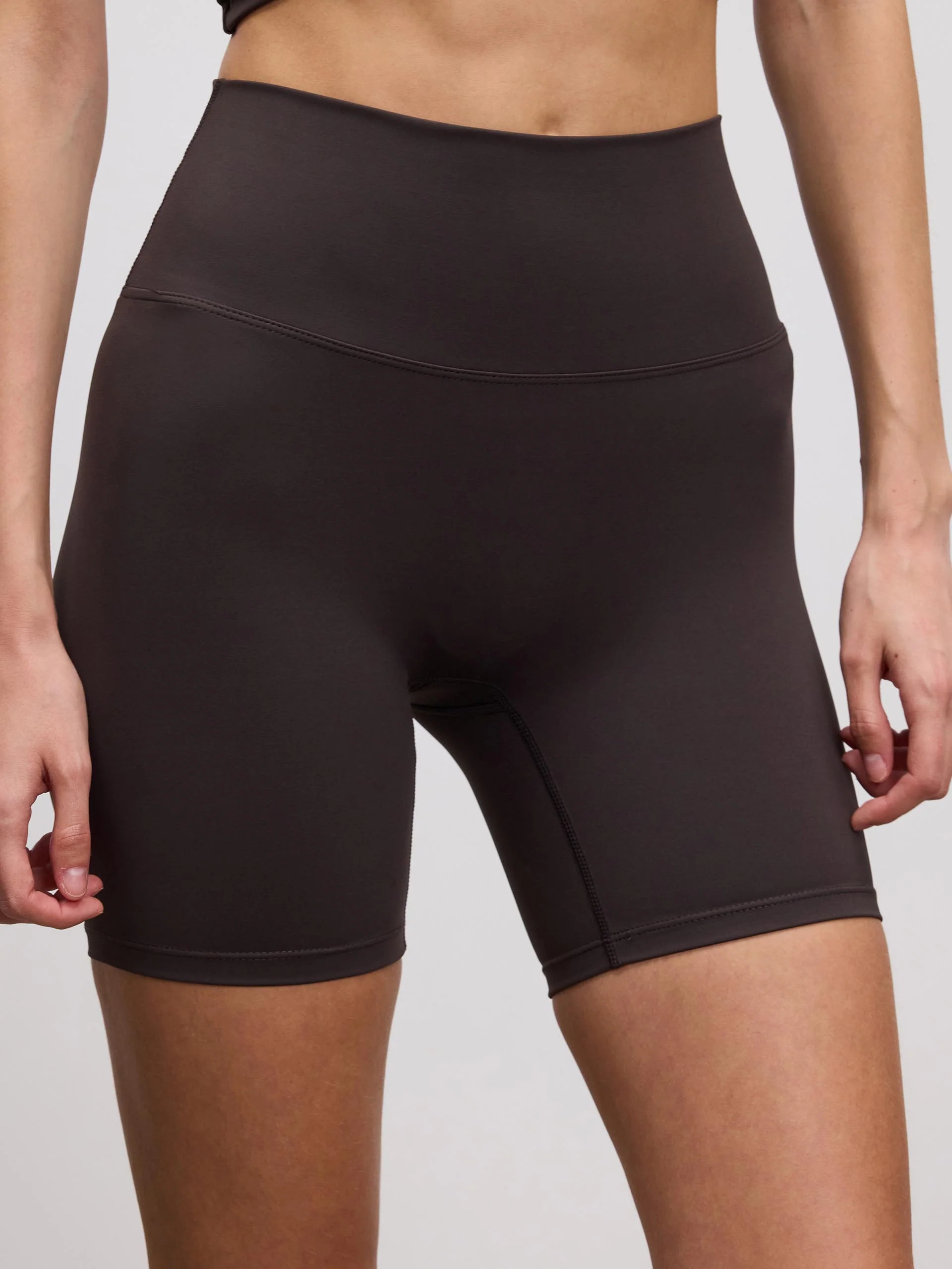 Womens Active Short in Brown - Image 4