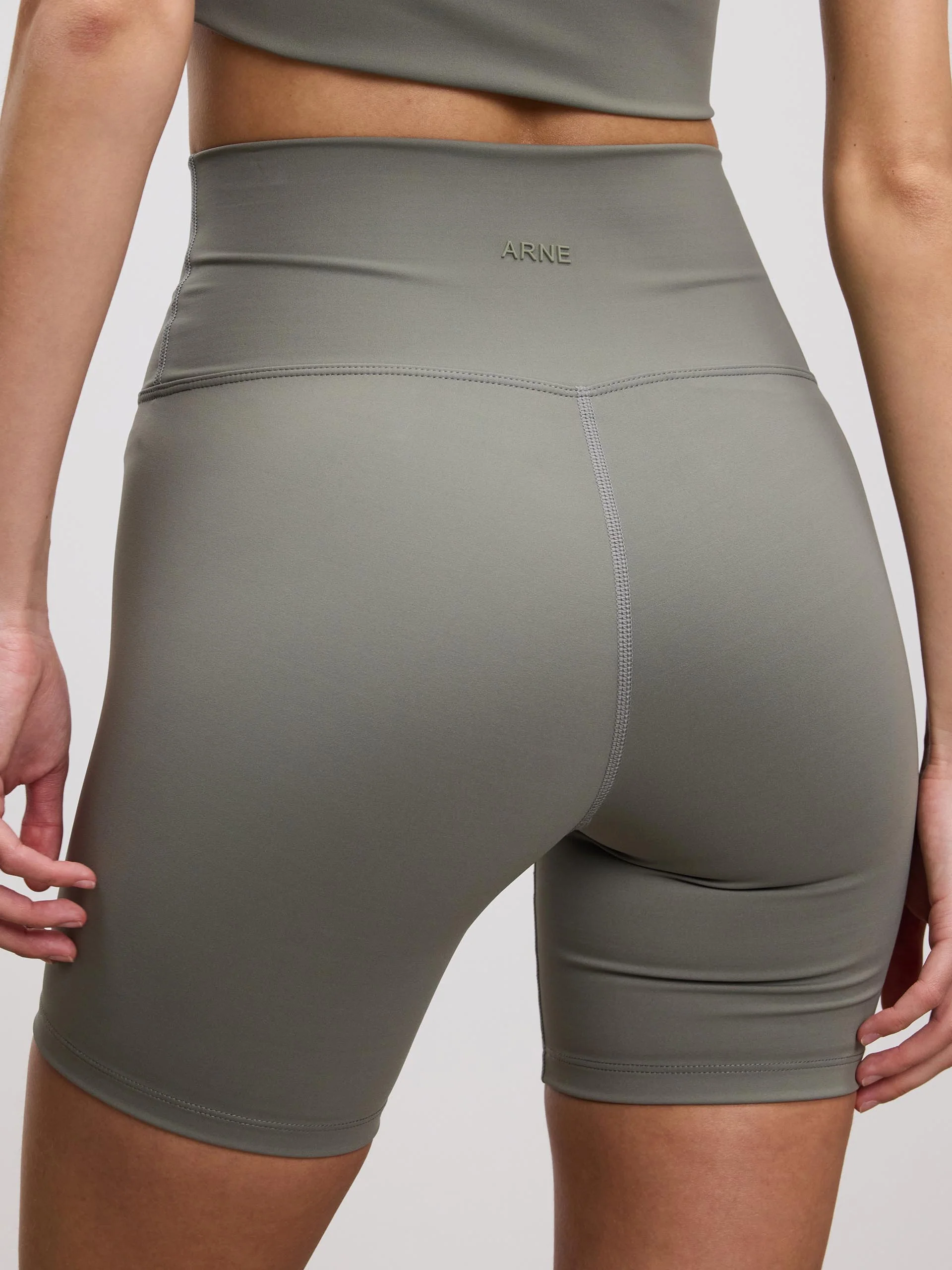 Womens Active Short in Sage - Image 7