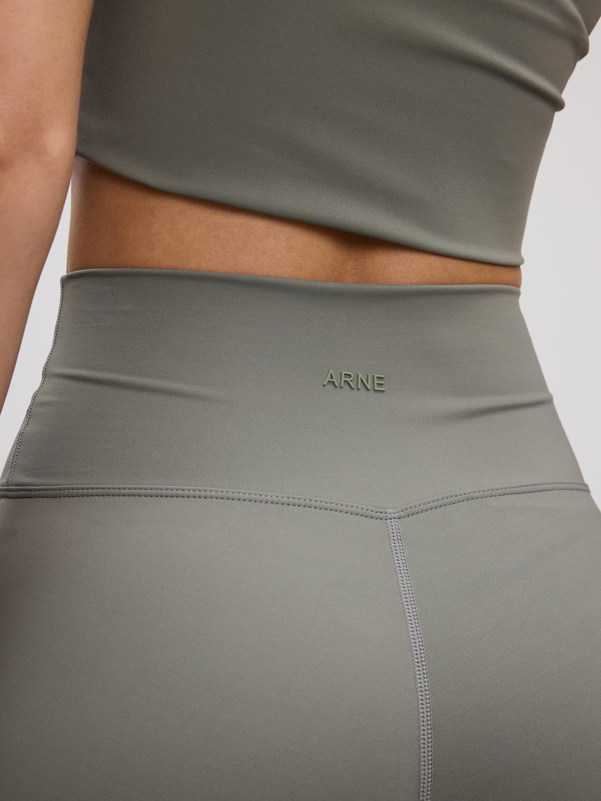 Womens Active Short in Sage - Image 8