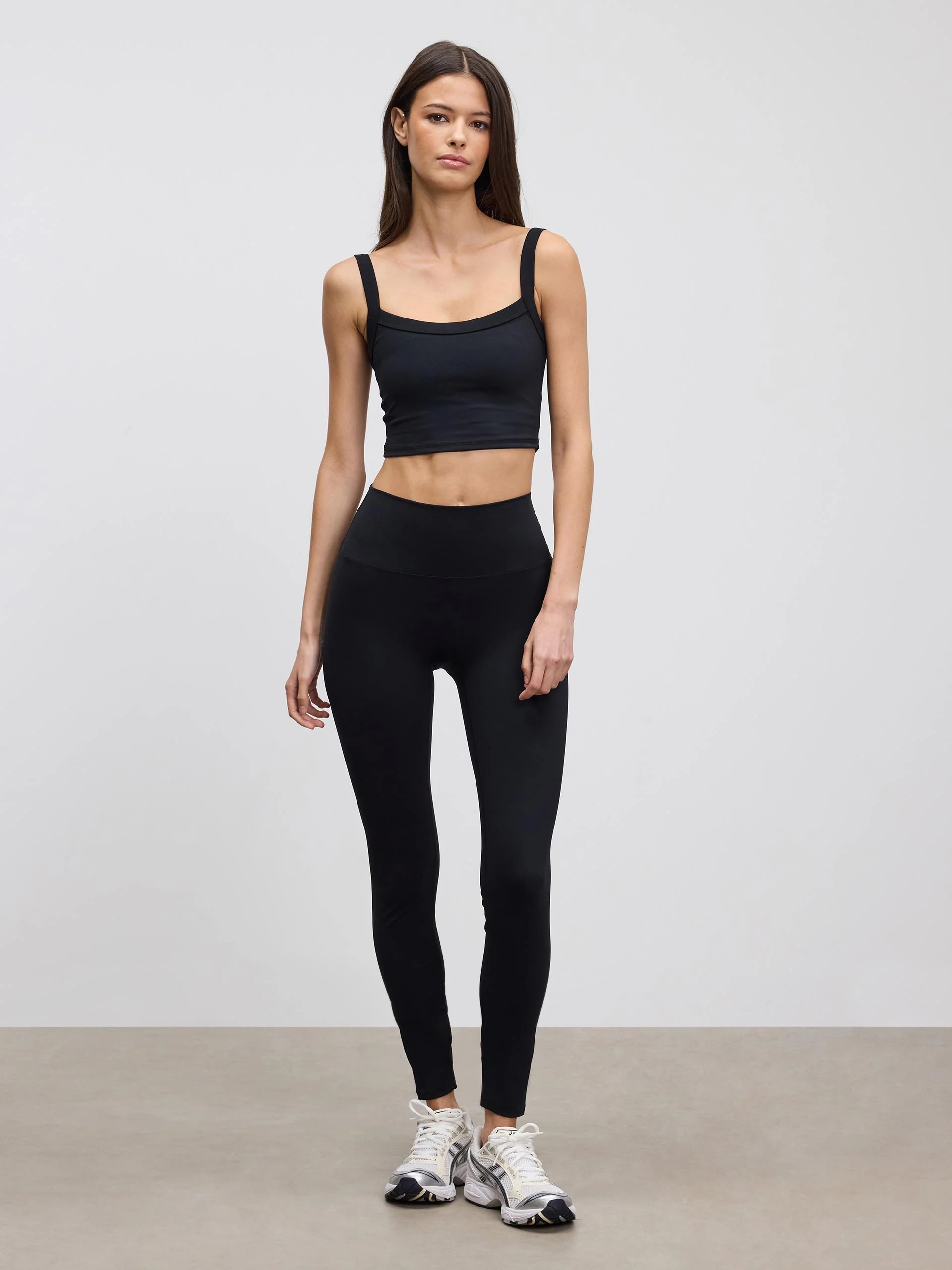 Womens Active Sports Bra in Black - Image 3