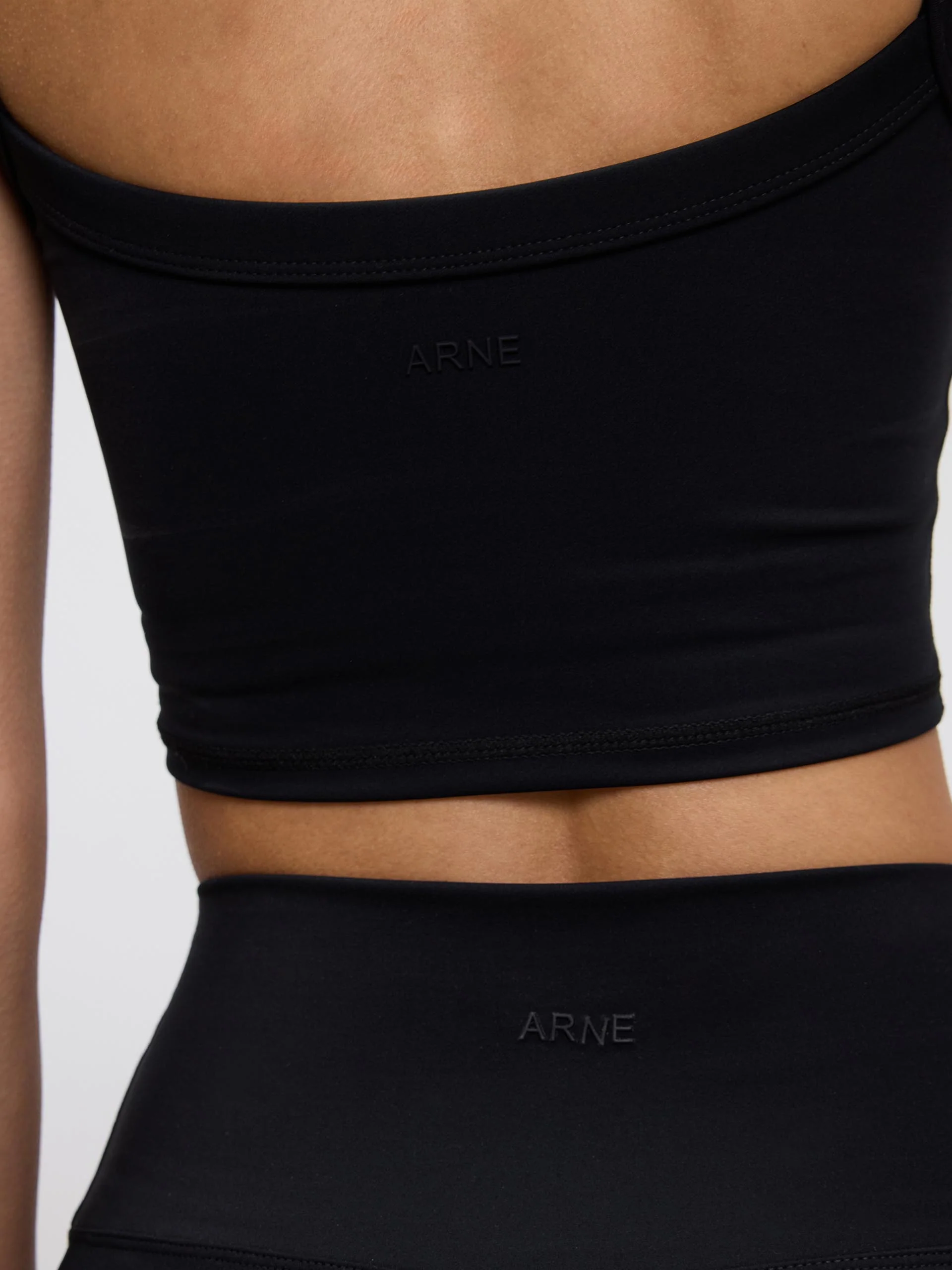 Womens Active Sports Bra in Black - Image 7