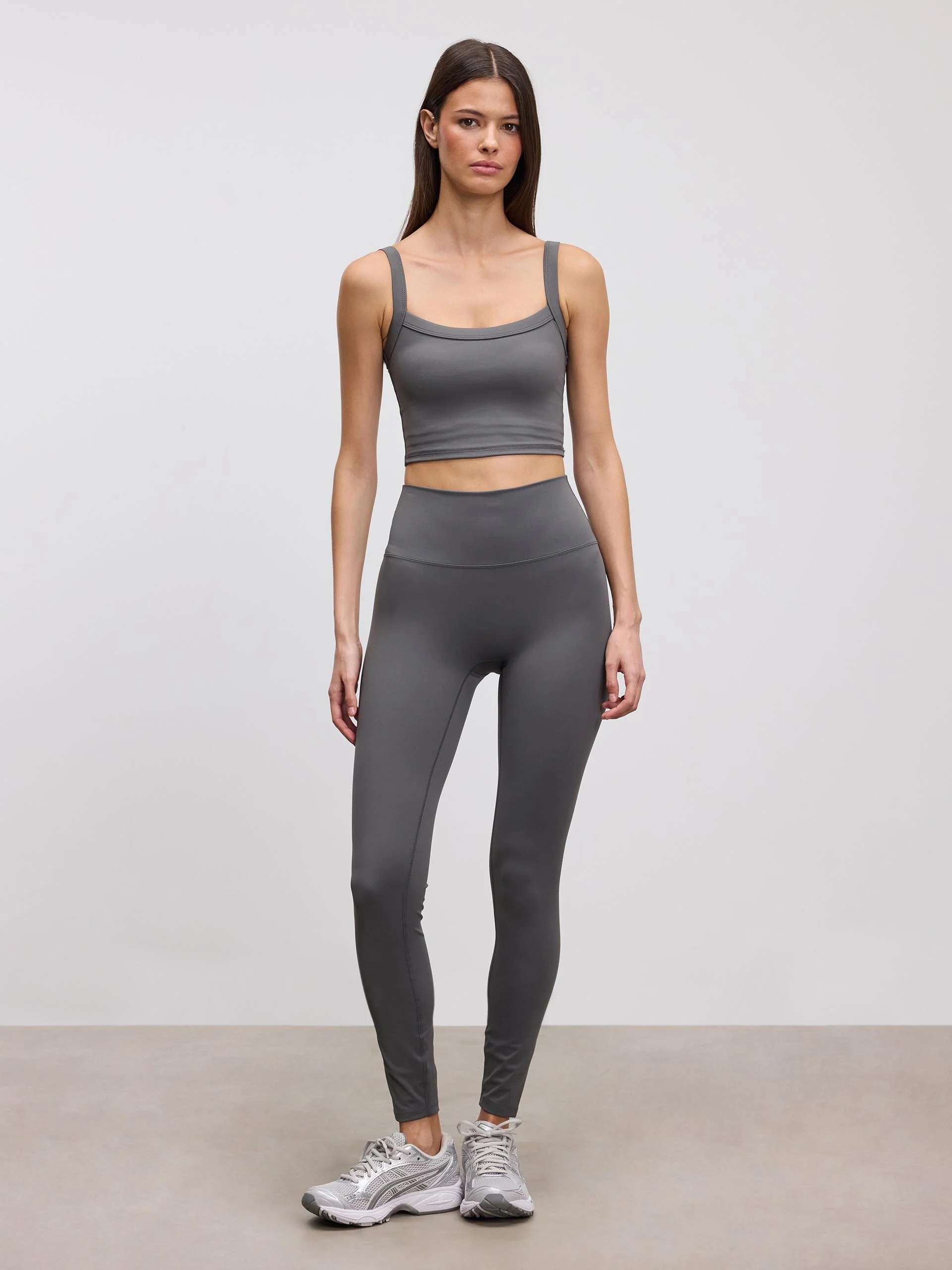 Womens Active Sports Bra in Grey - Image 3