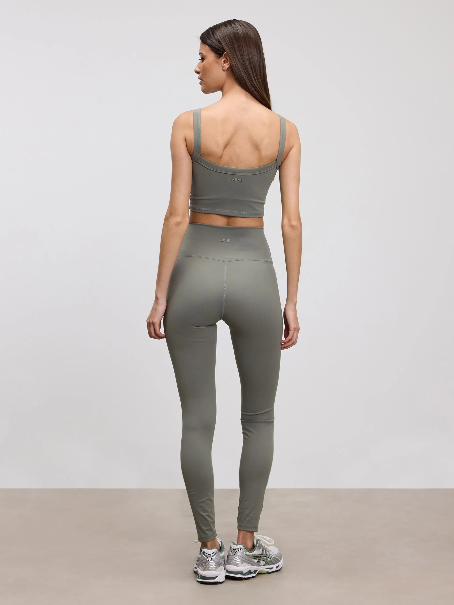 Womens Active Sports Bra in Sage - Image 4
