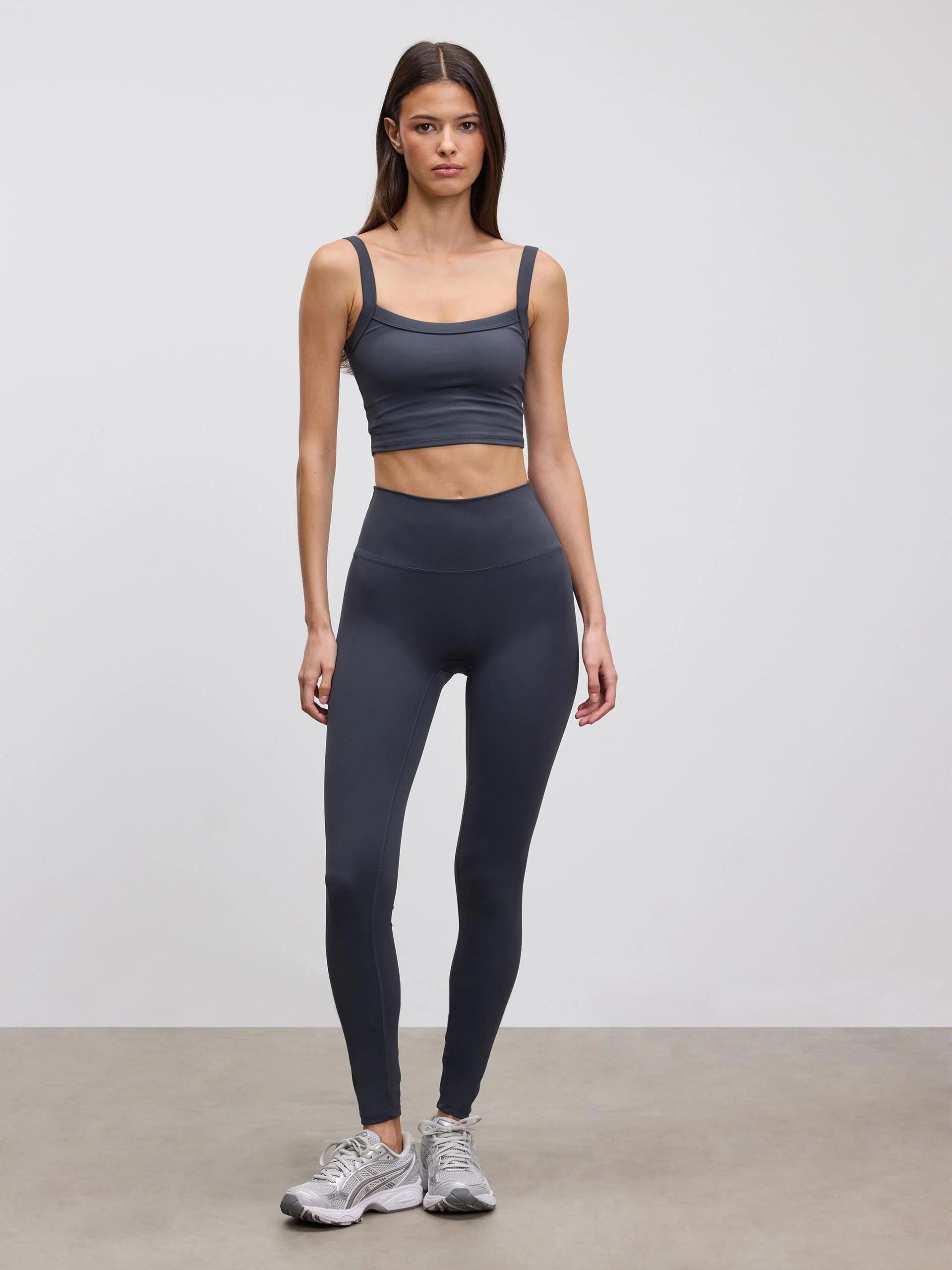 Womens Active Sports Bra in Slate Blue - Image 3