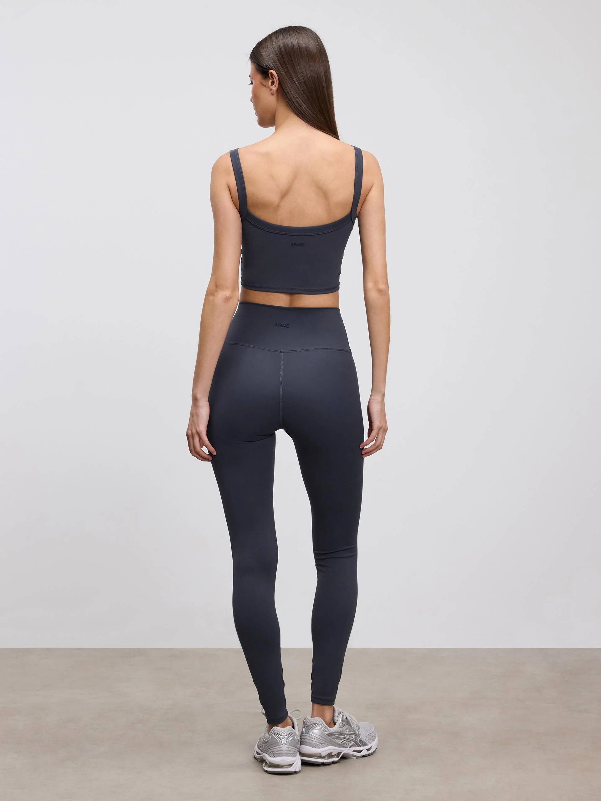 Womens Active Sports Bra in Slate Blue - Image 4