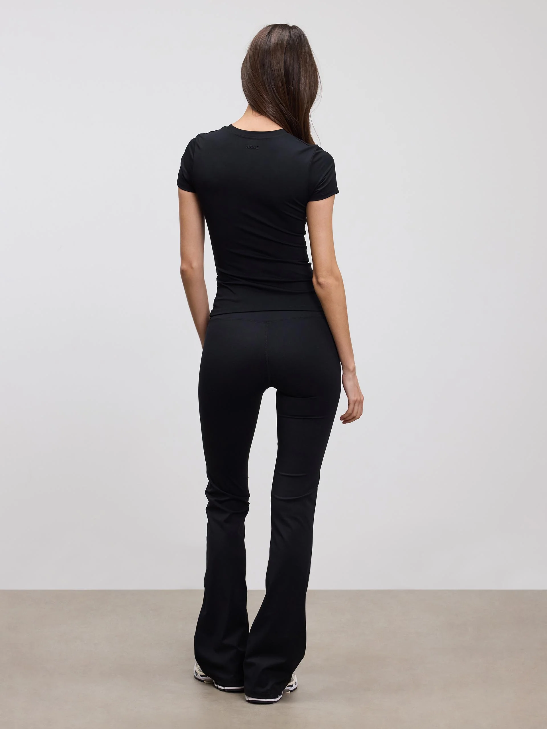 Womens Active T-Shirt in Black - Image 5