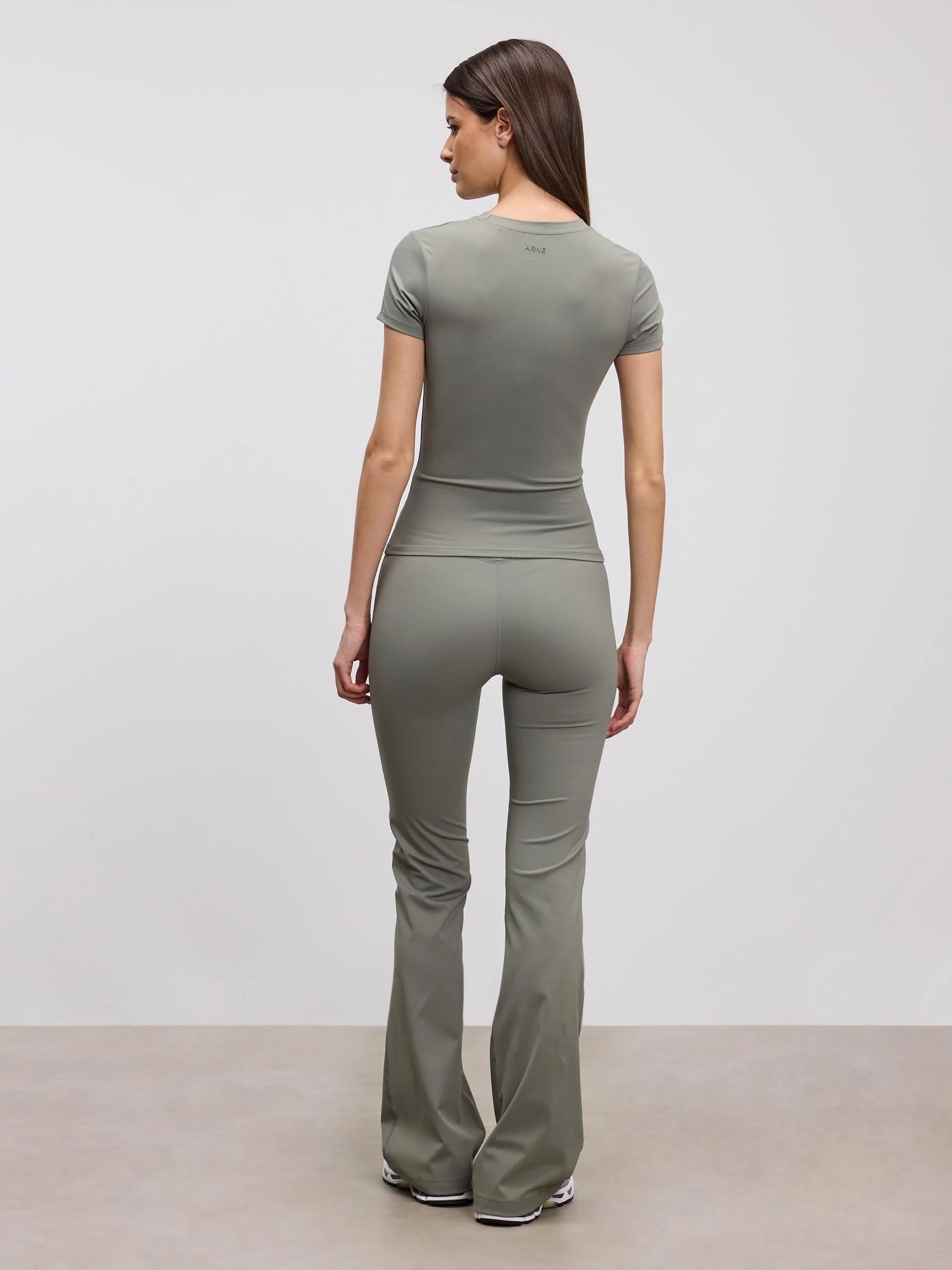 Womens Active T-Shirt in Sage - Image 3