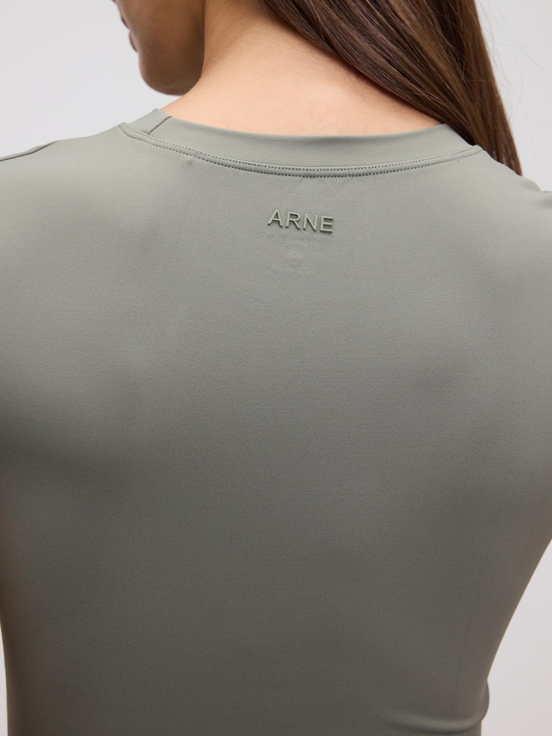 Womens Active T-Shirt in Sage - Image 6