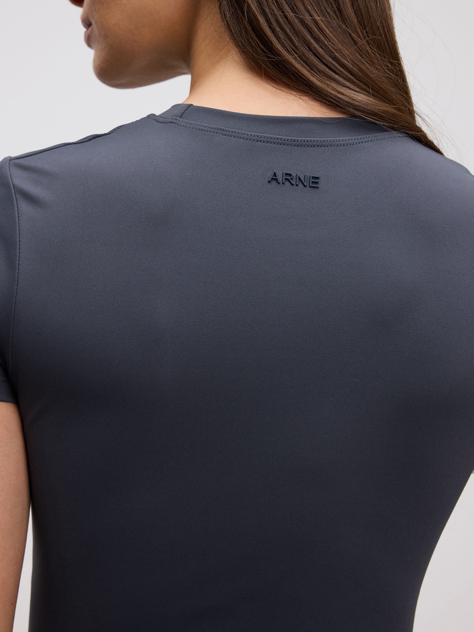 Womens Active T-Shirt in Slate Blue - Image 5