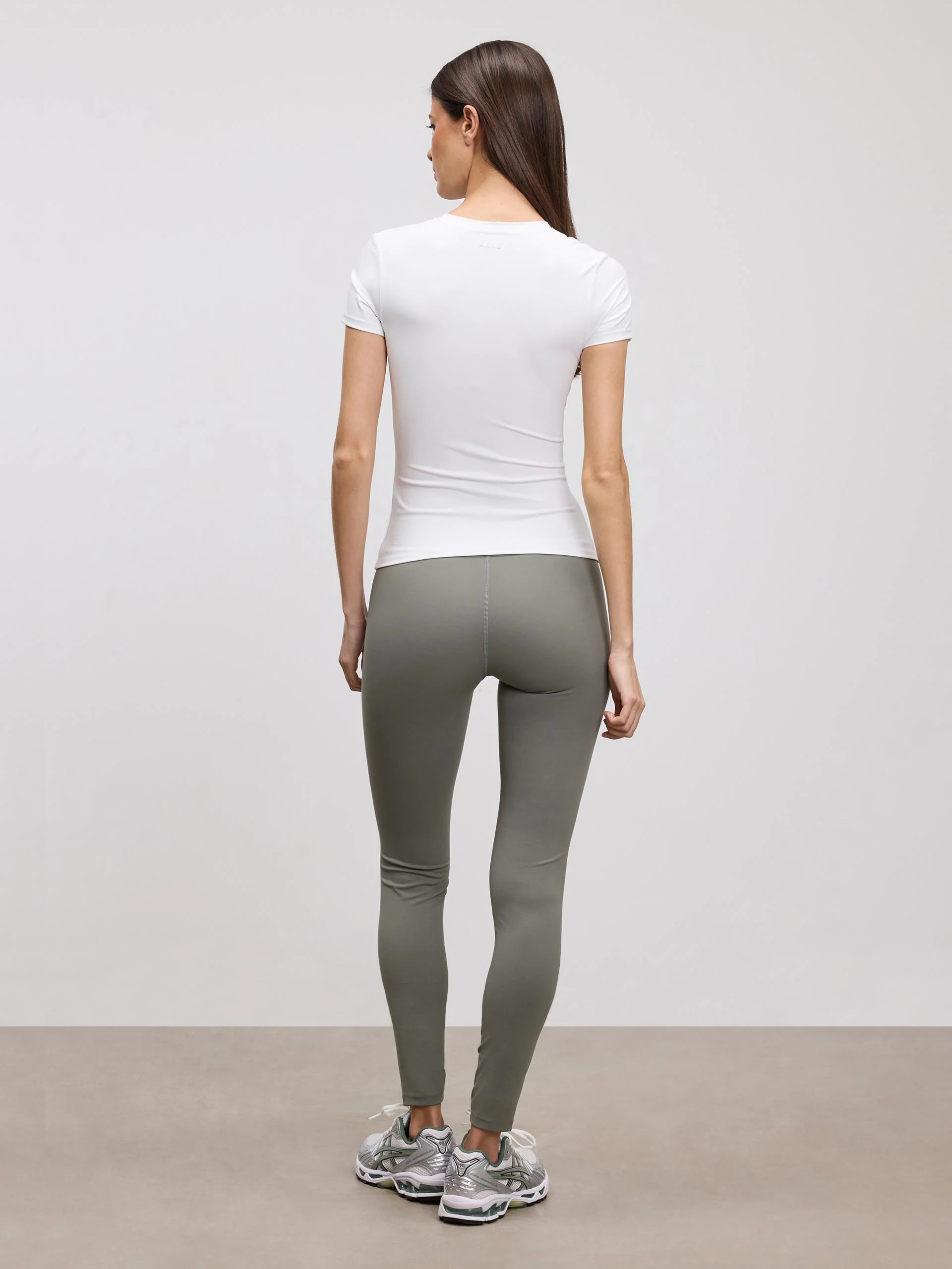 Womens Active T-Shirt in White - Image 3