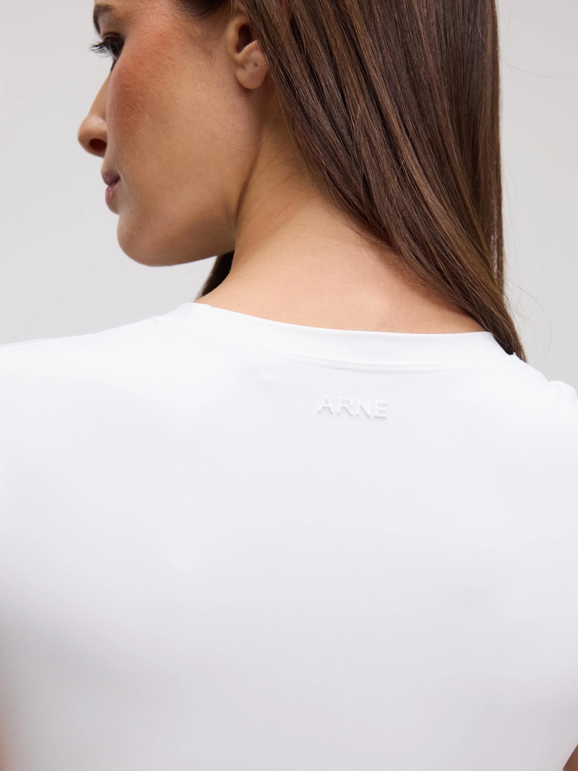 Womens Active T-Shirt in White - Image 6