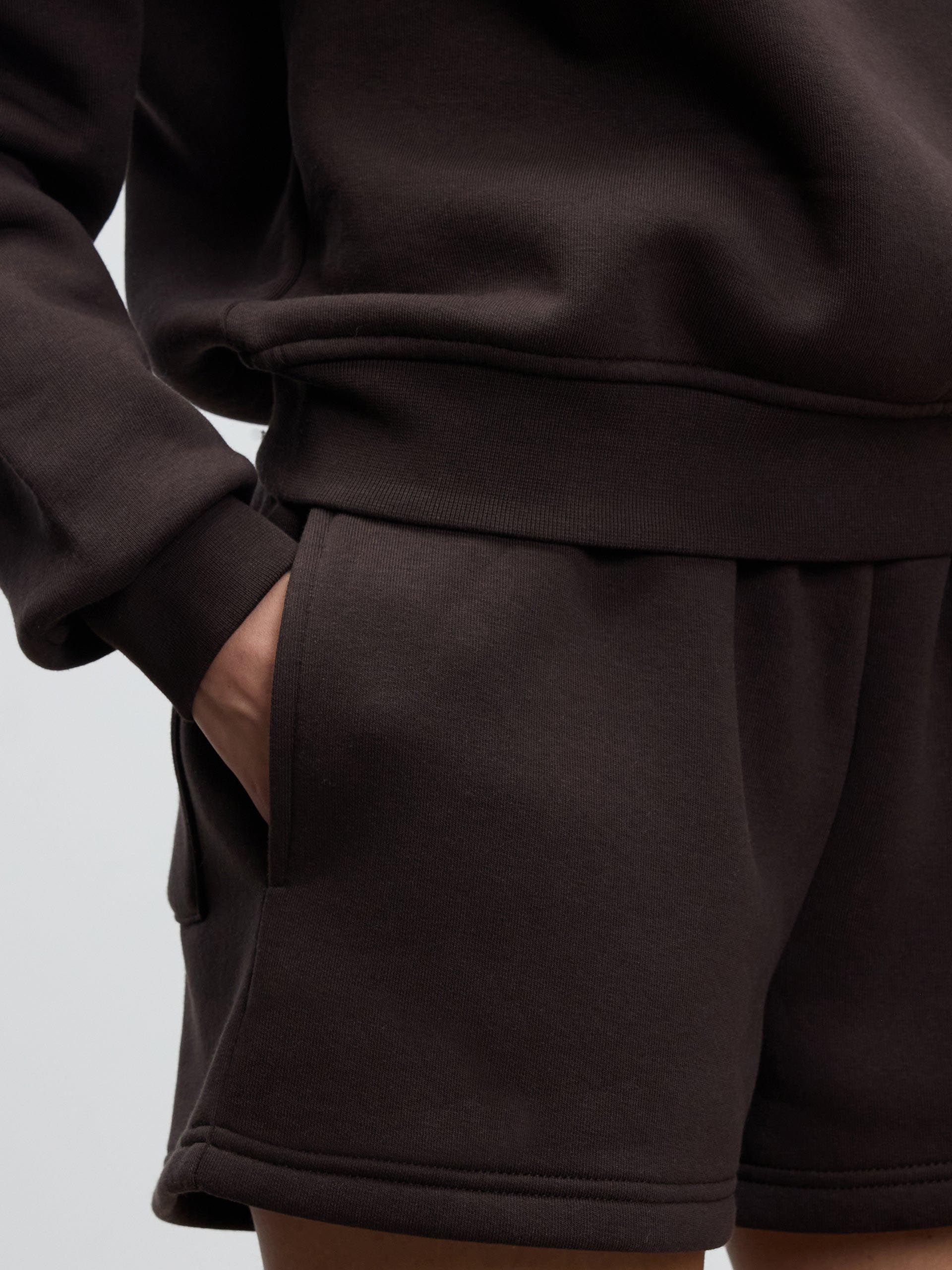 Womens Neoprene Long Sleeve Polo Shirt in Brown - Image 8