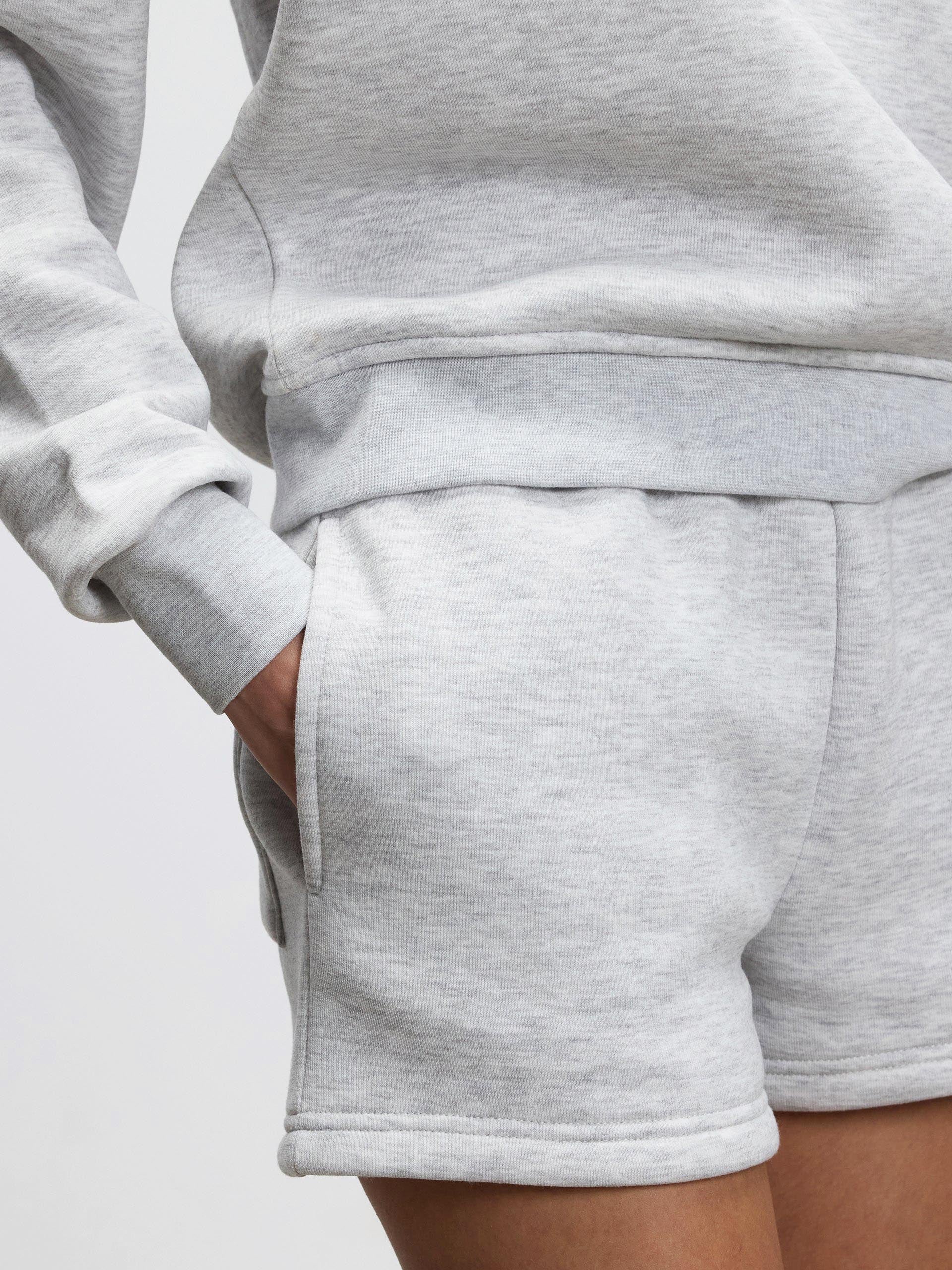 Womens Neoprene Long Sleeve Polo Shirt in Marl Grey - Image 9