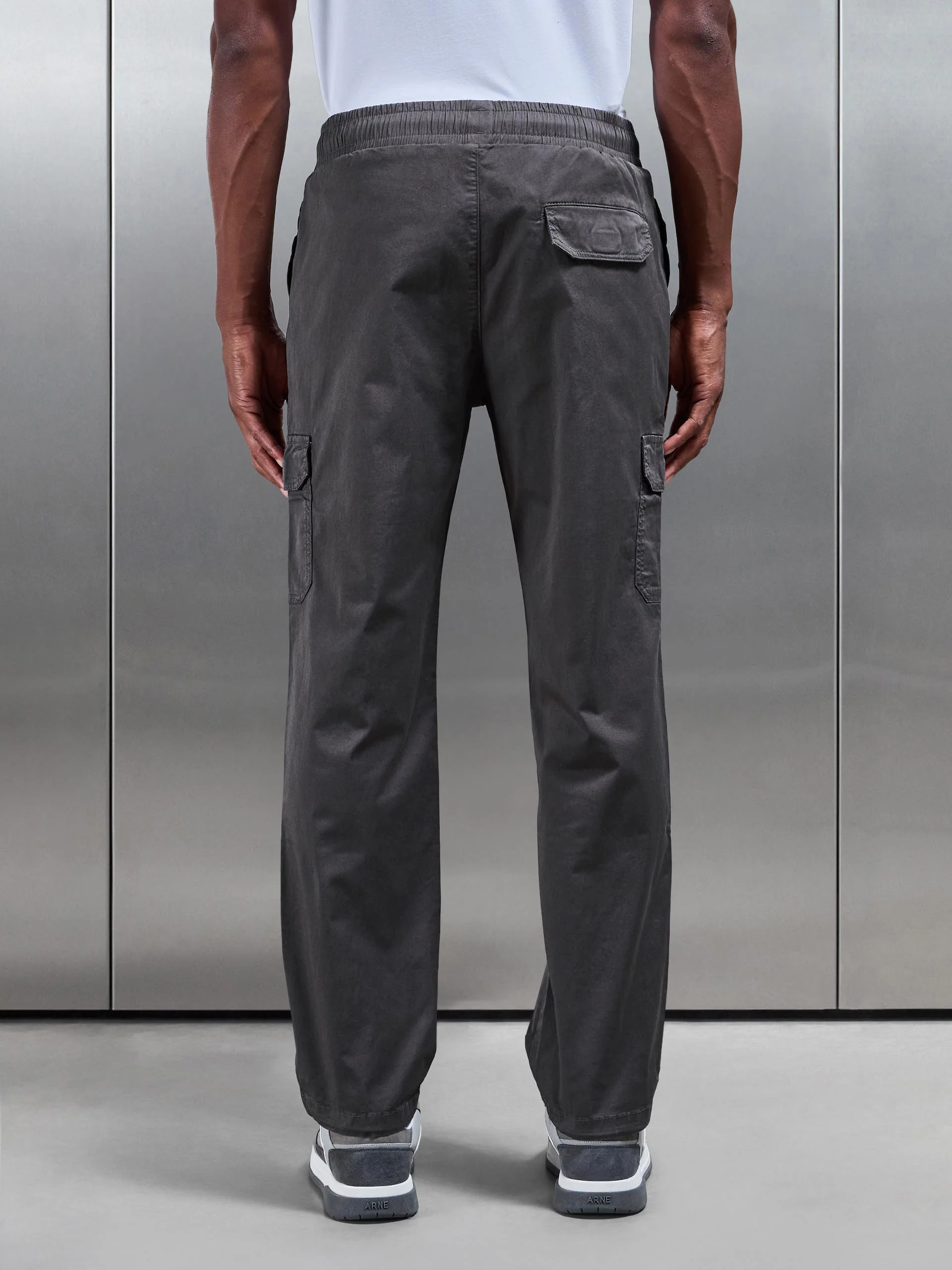 Worker Cargo Pant in Grey - Image 3