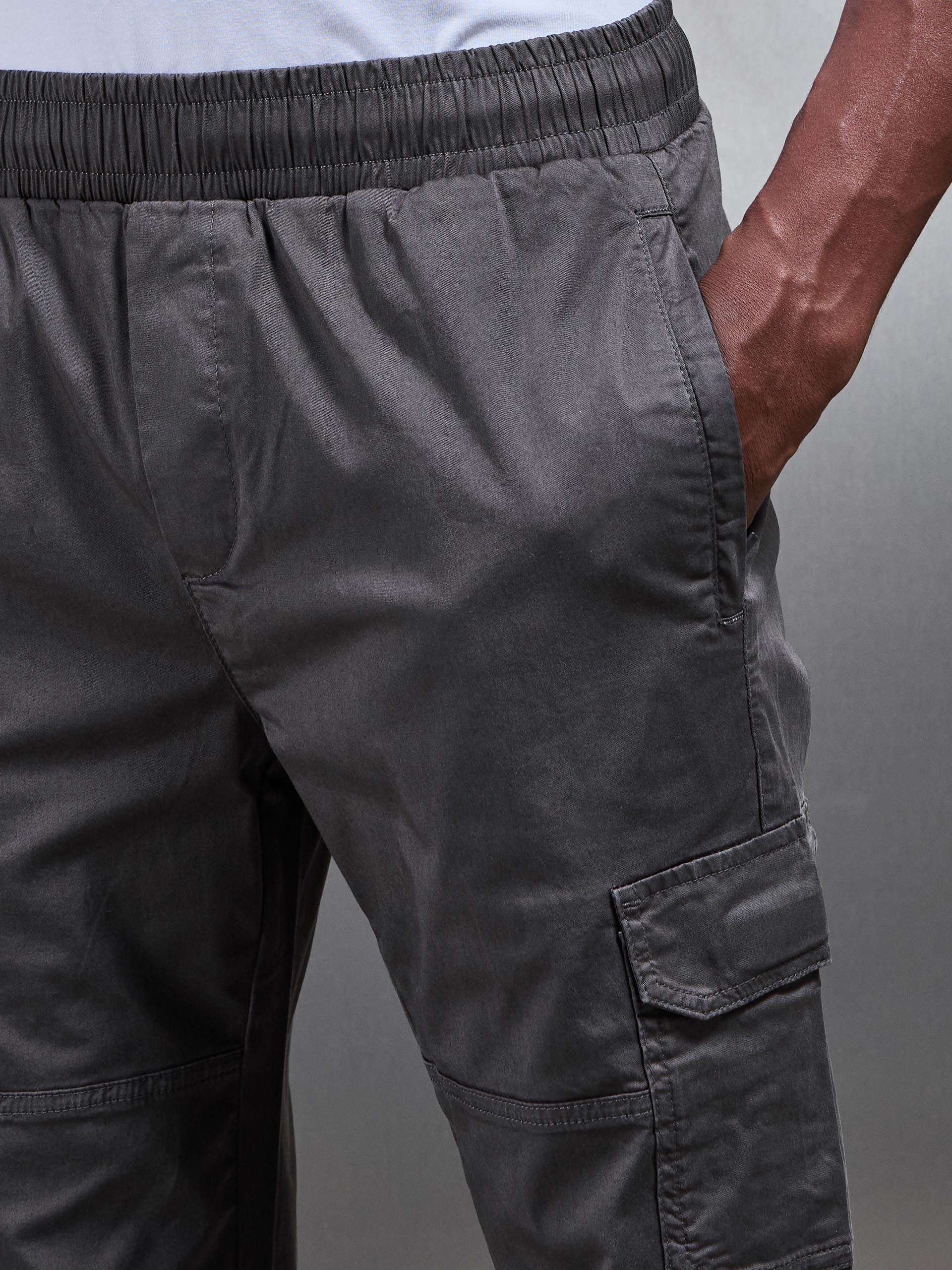 Worker Cargo Pant in Grey - Image 4