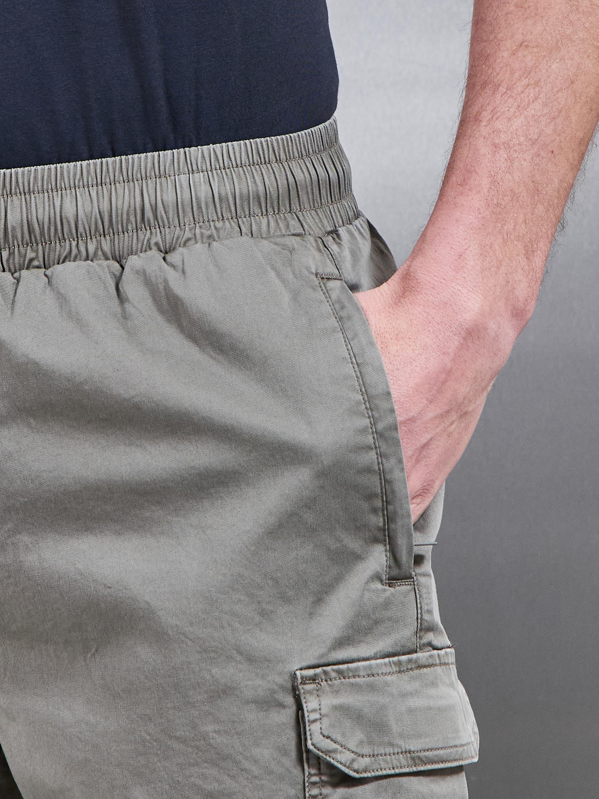 Worker Cargo Short in Olive - Image 6