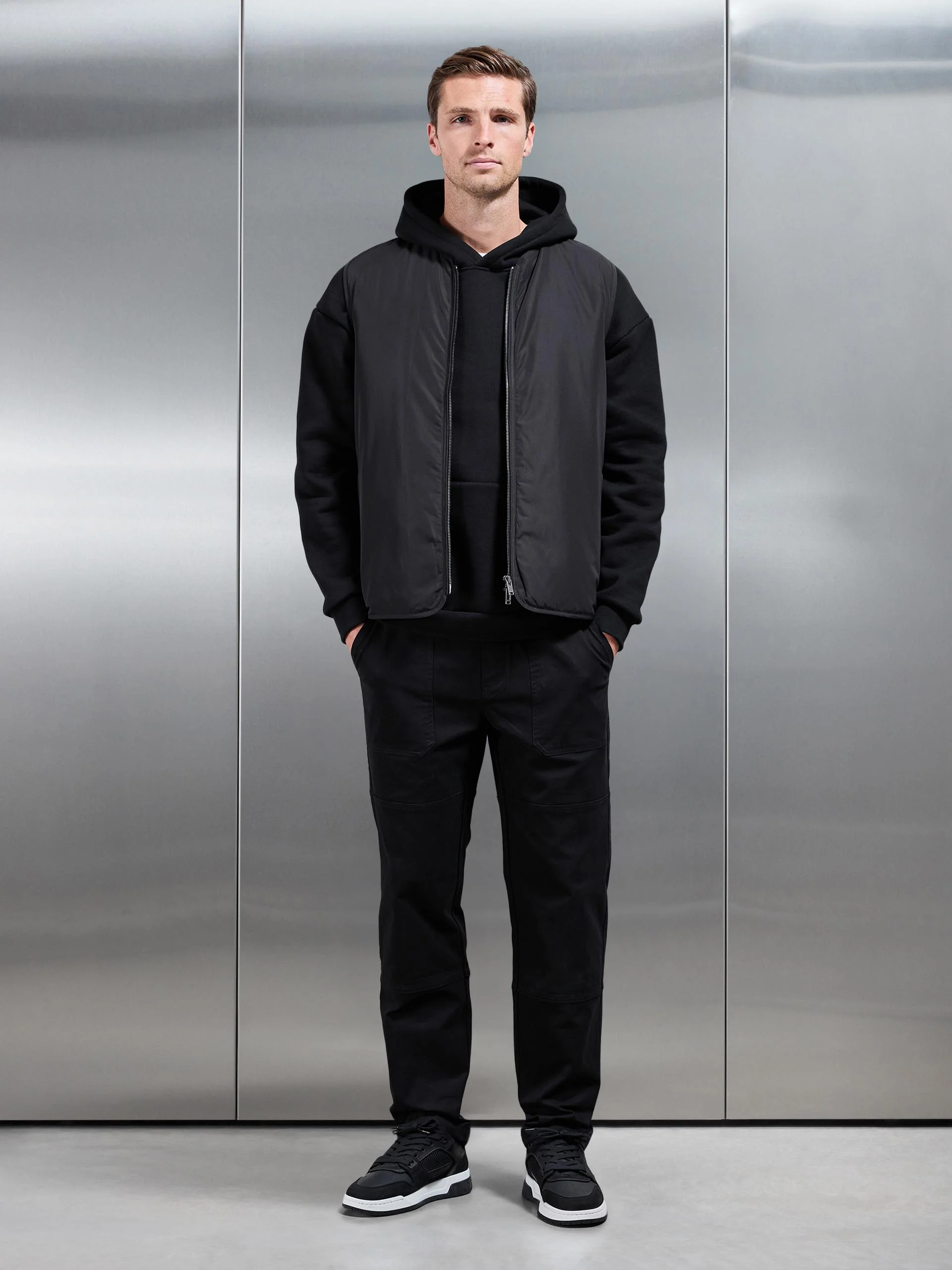 Worker Trouser in Black - Image 2