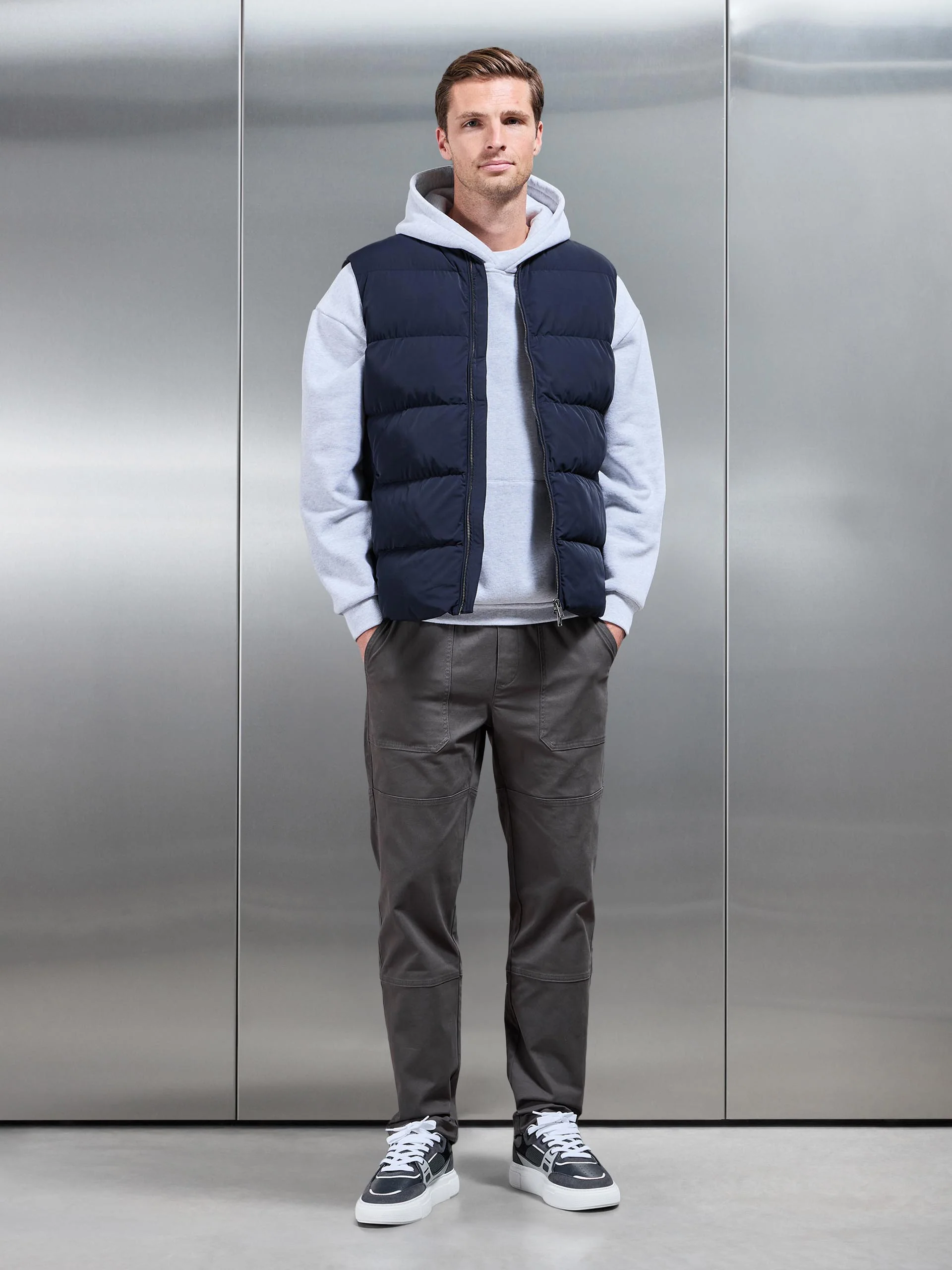 Worker Trouser in Grey - Image 3