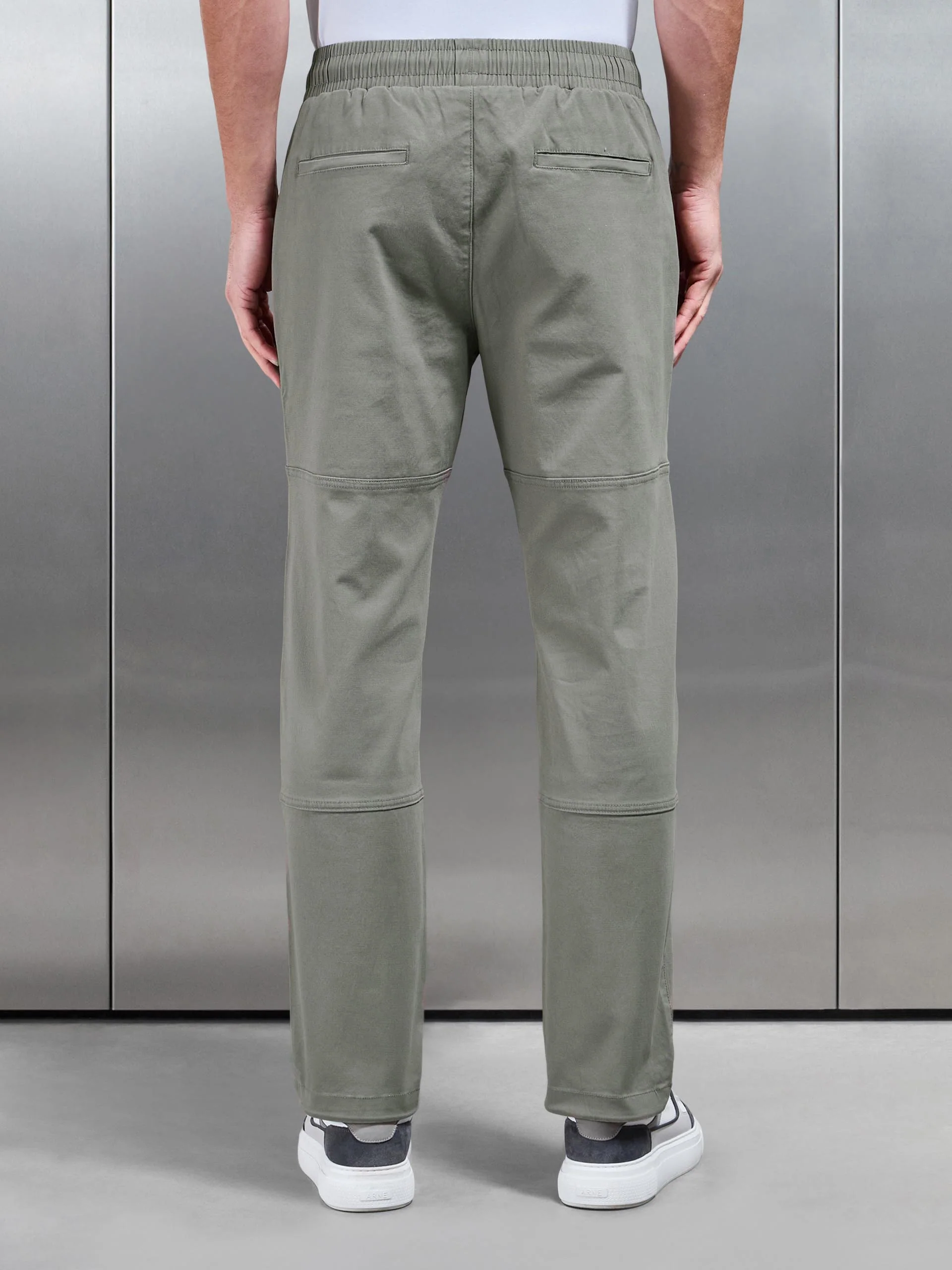 Worker Trouser in Olive - Image 3